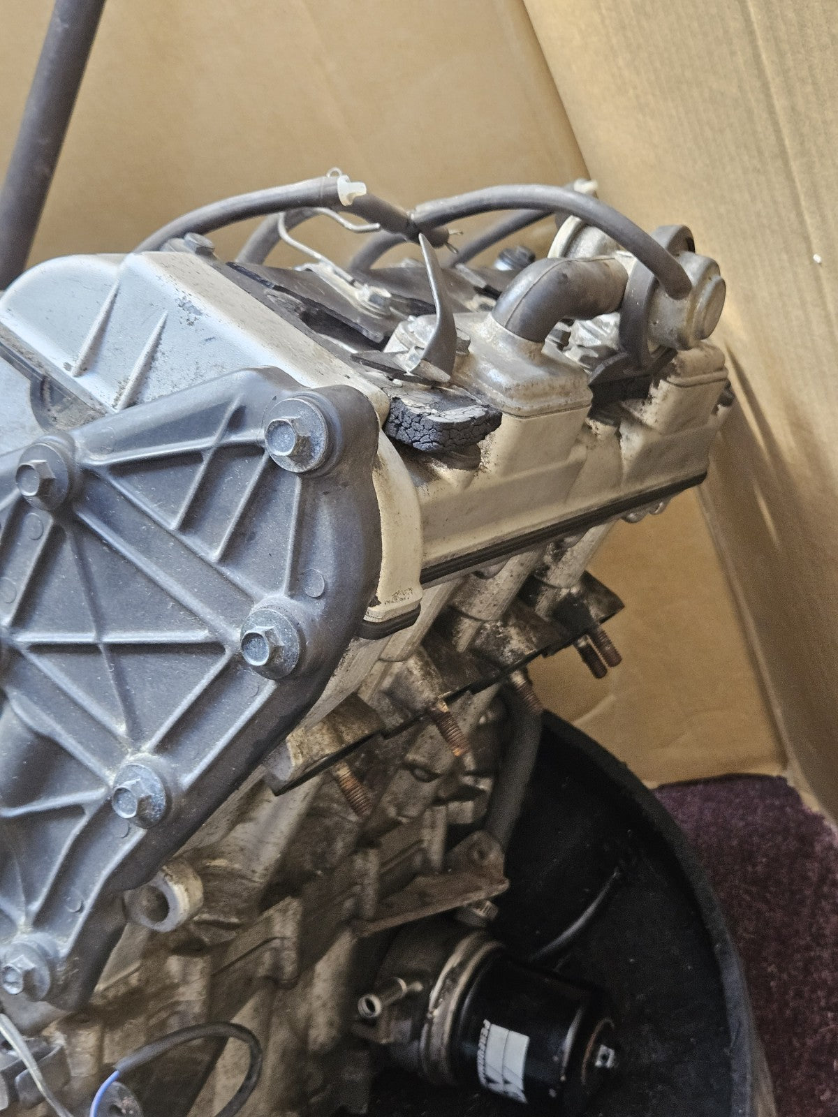 99 Kawasaki ZX6R OEM Engine Motor Complete Engine Free Ship8