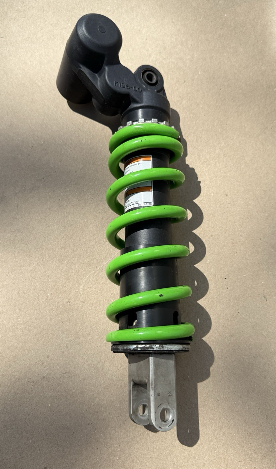 13-23 Kawasaki Ninja ZX6R ZX636 OEM Rear Shock Suspension Spring