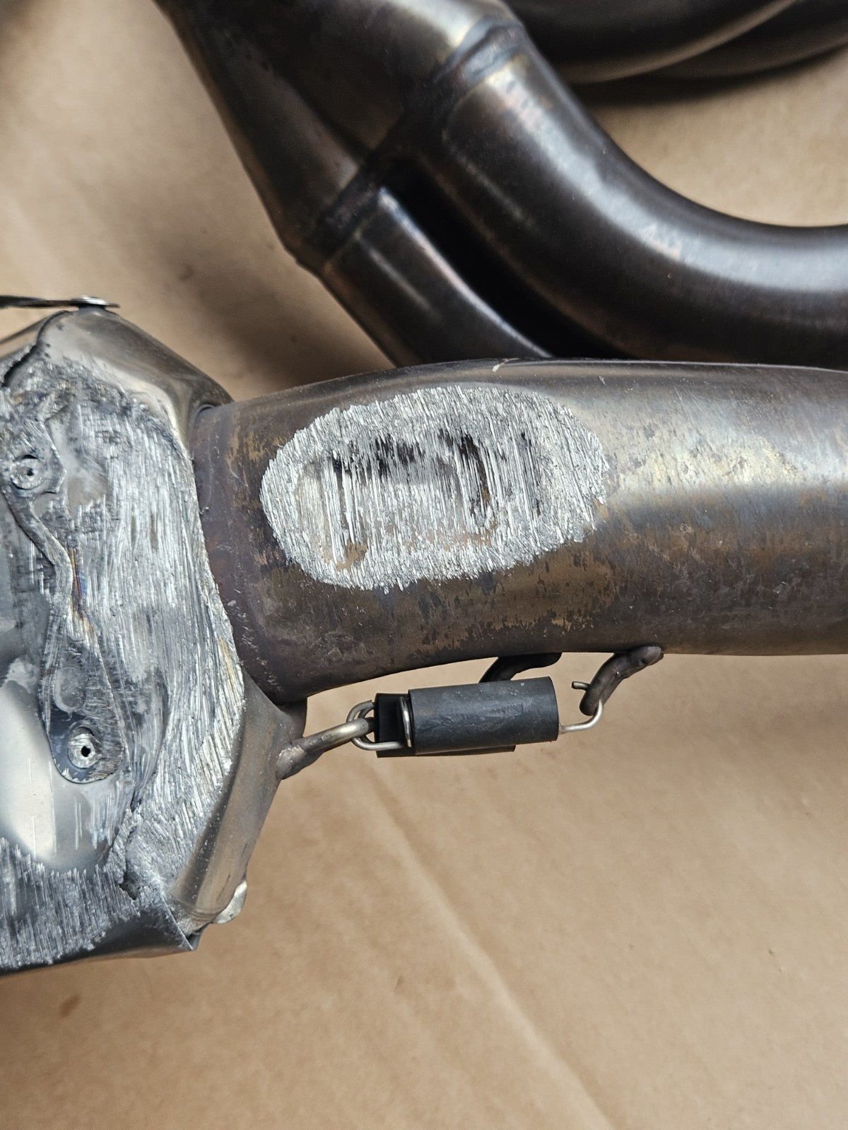 10-14 BMW S1000RR Brock's Full Exhaust System Headers Muffler Damaged