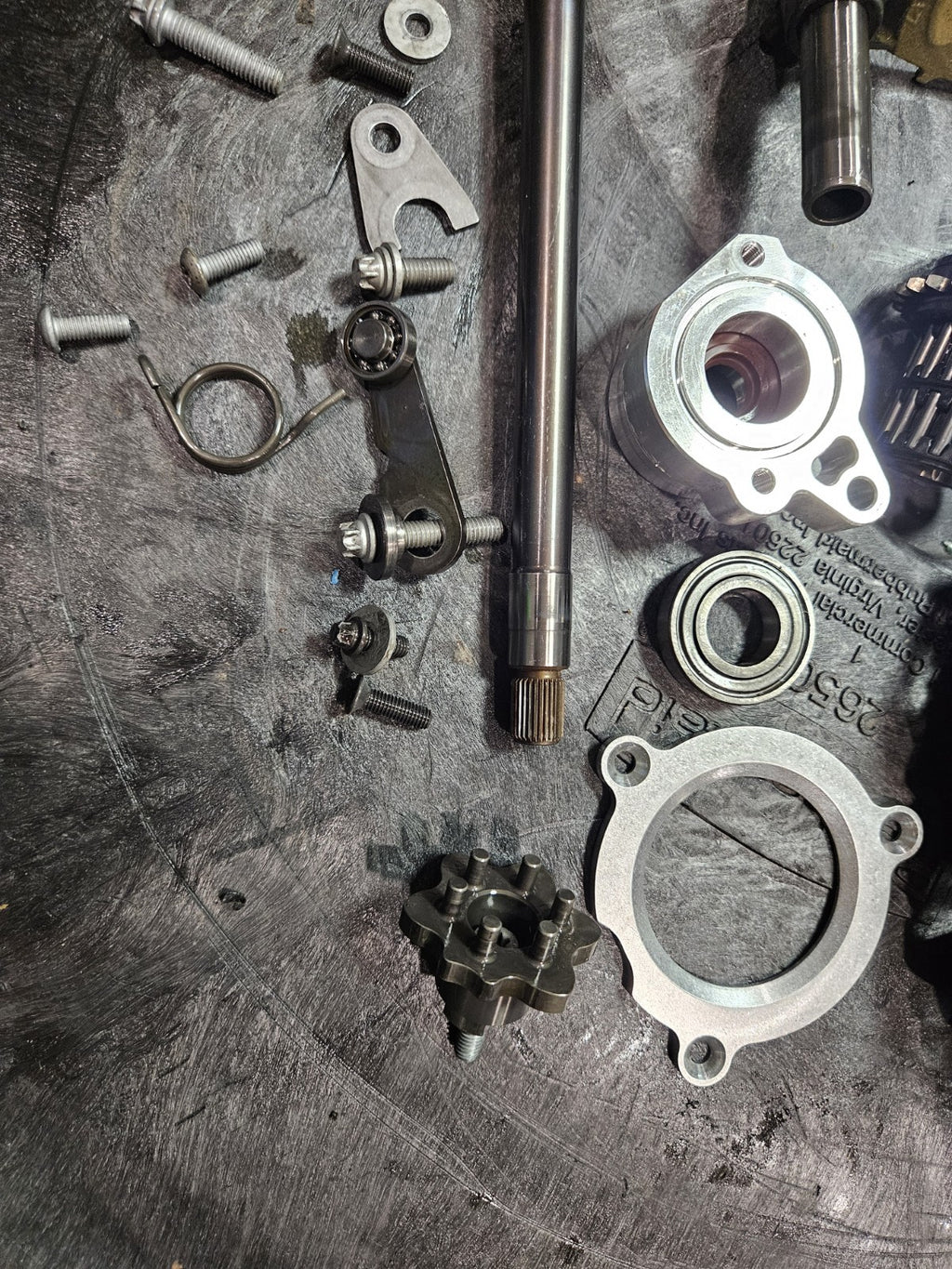 15-18 BMW S1000RR OEM Transmission Gearbox Complete Assembly 6 Speed Shift Drum