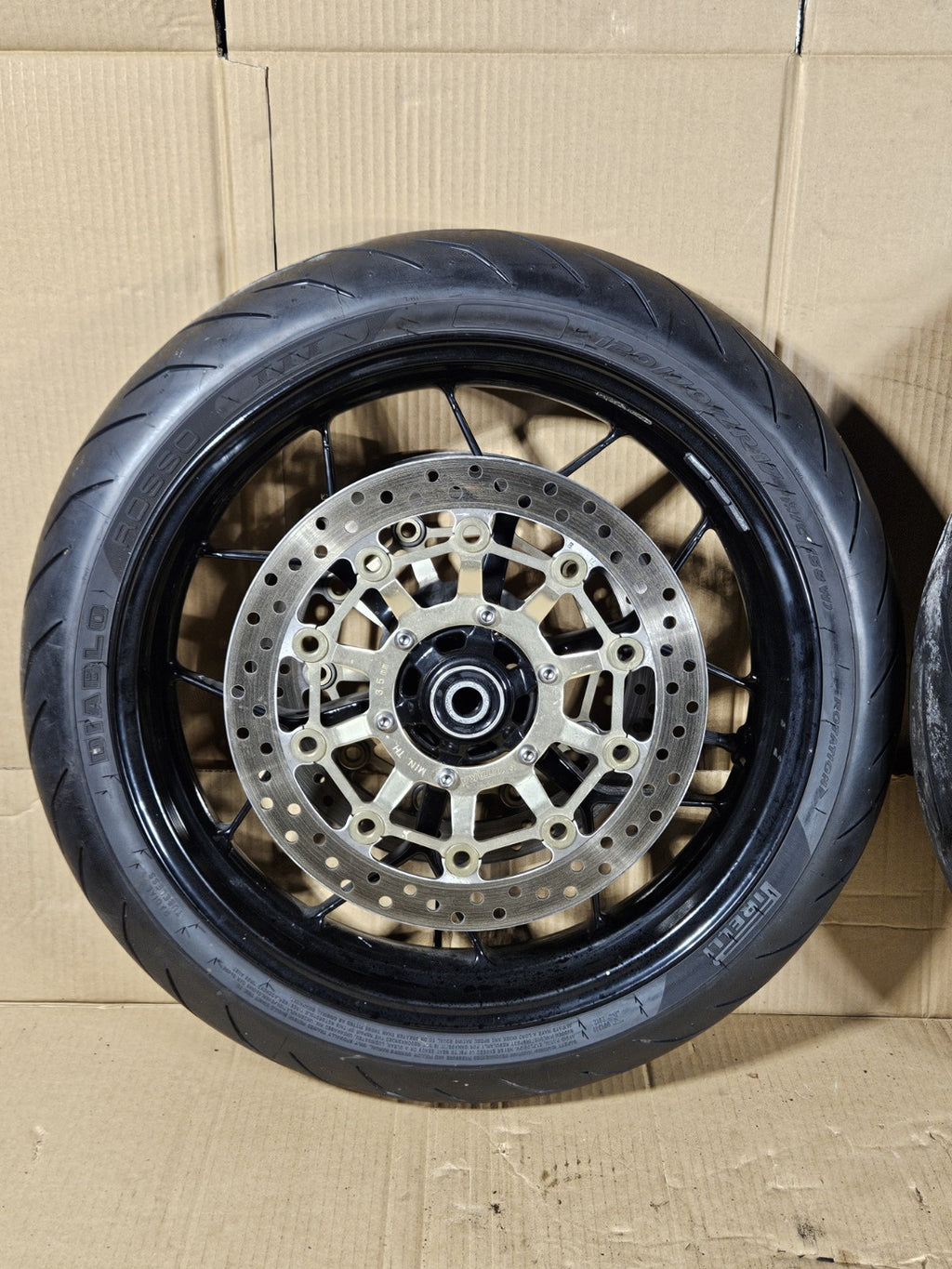 2013 Honda CBR600RR Front and Rear Rim Set OEM 2013 2020 Genuine Wheels Rims1