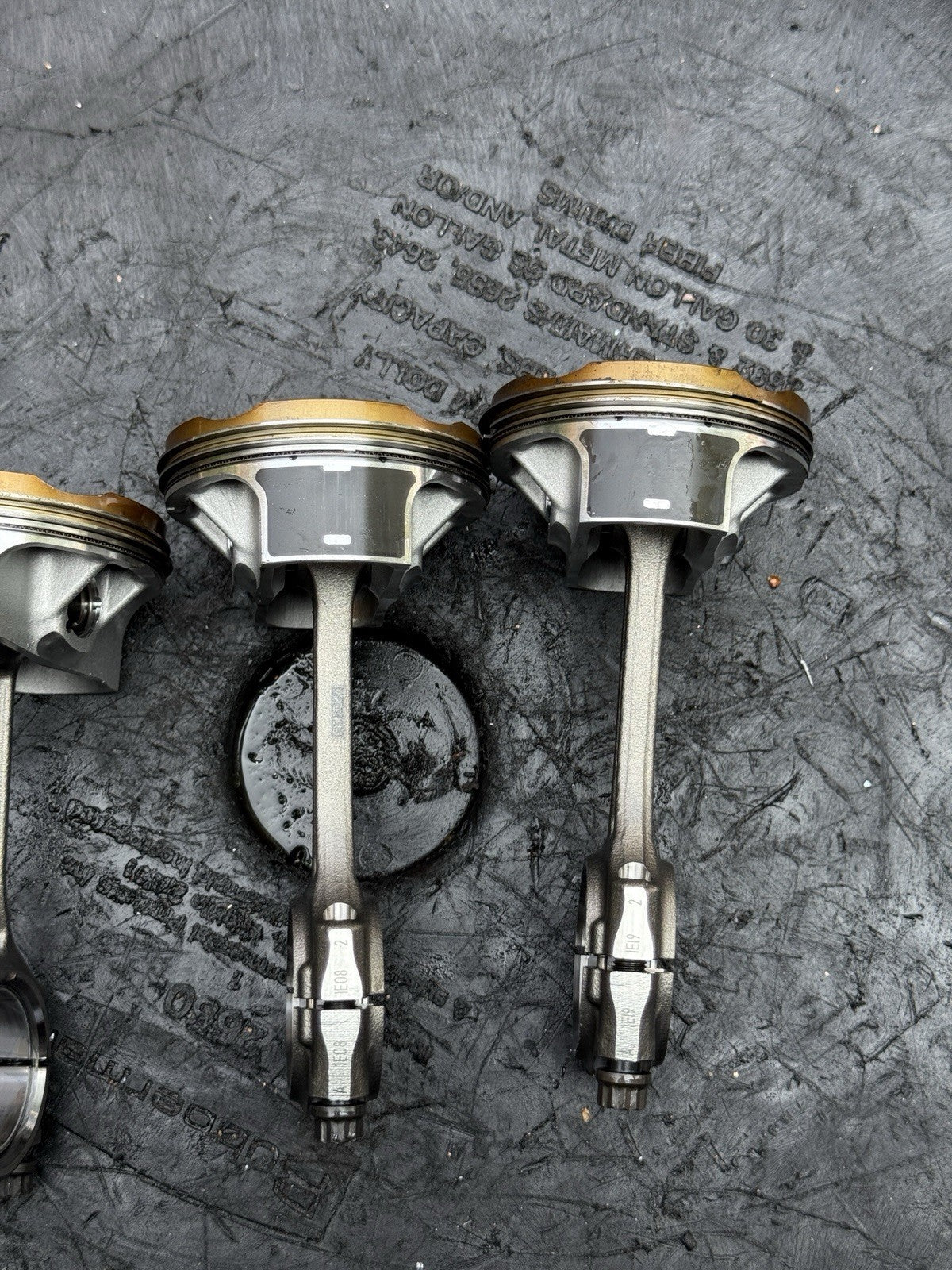2021-2025 Aprilia RSV4 1100 Pankl Connecting Rods Pistons Engine Motor Set x49