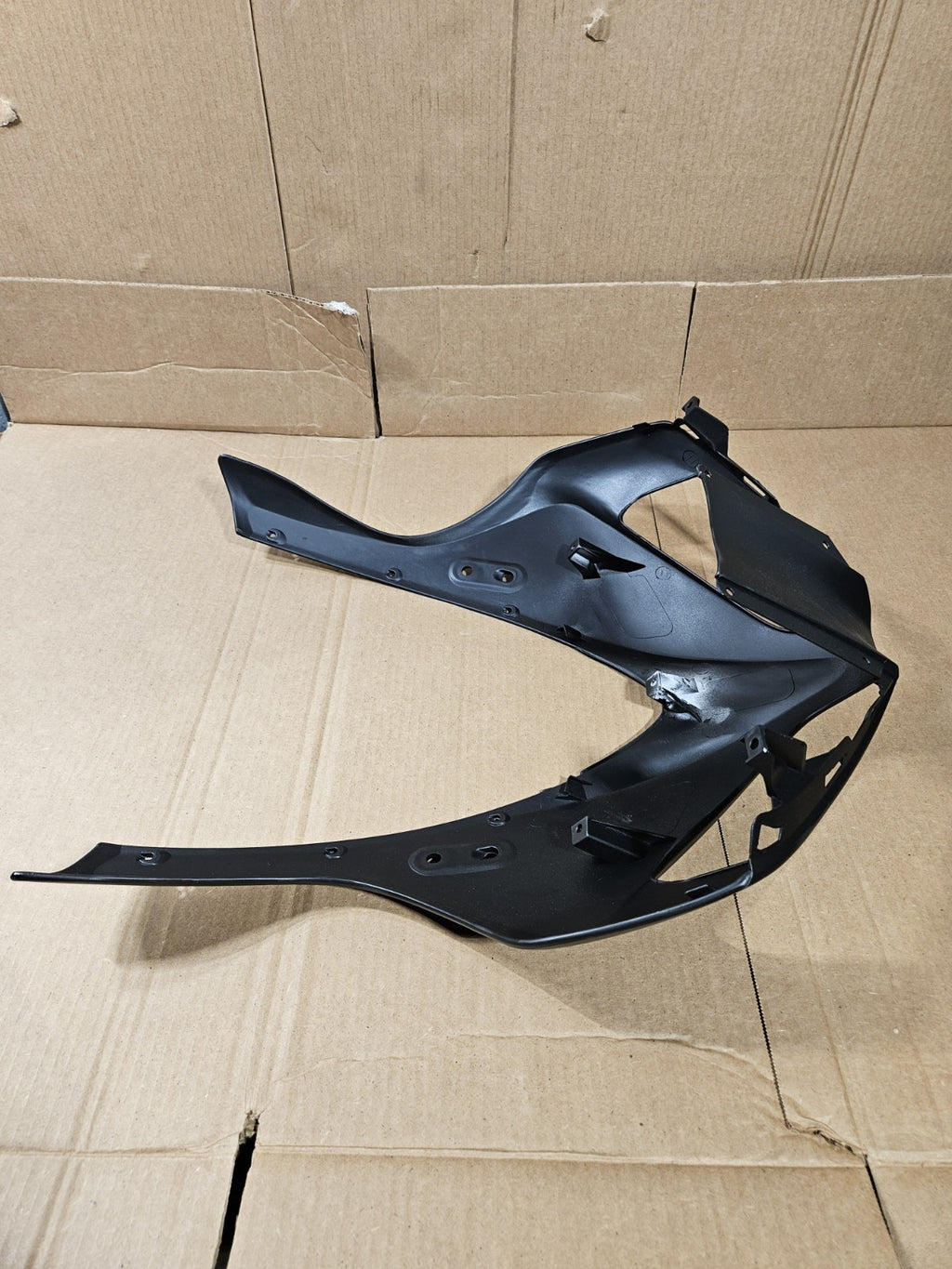 2006 2007 CBR1000RR CBR 1000 RR ABS Black Upper Front Cowl Nose Fairing6