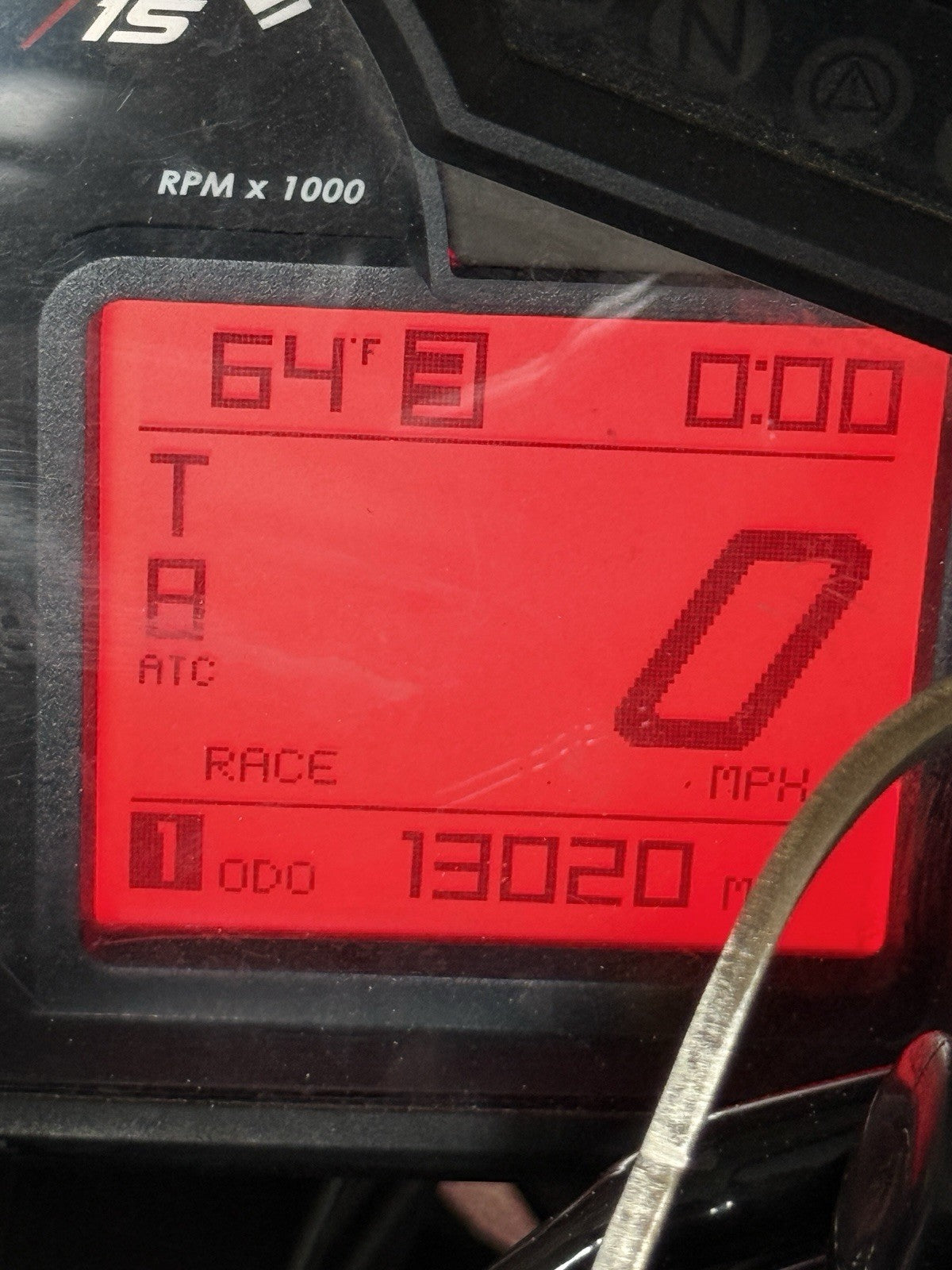 Genuine OEM Aprilia RSV4 Cluster Speedometer Tachometer Dash 2015-2018 2D000144