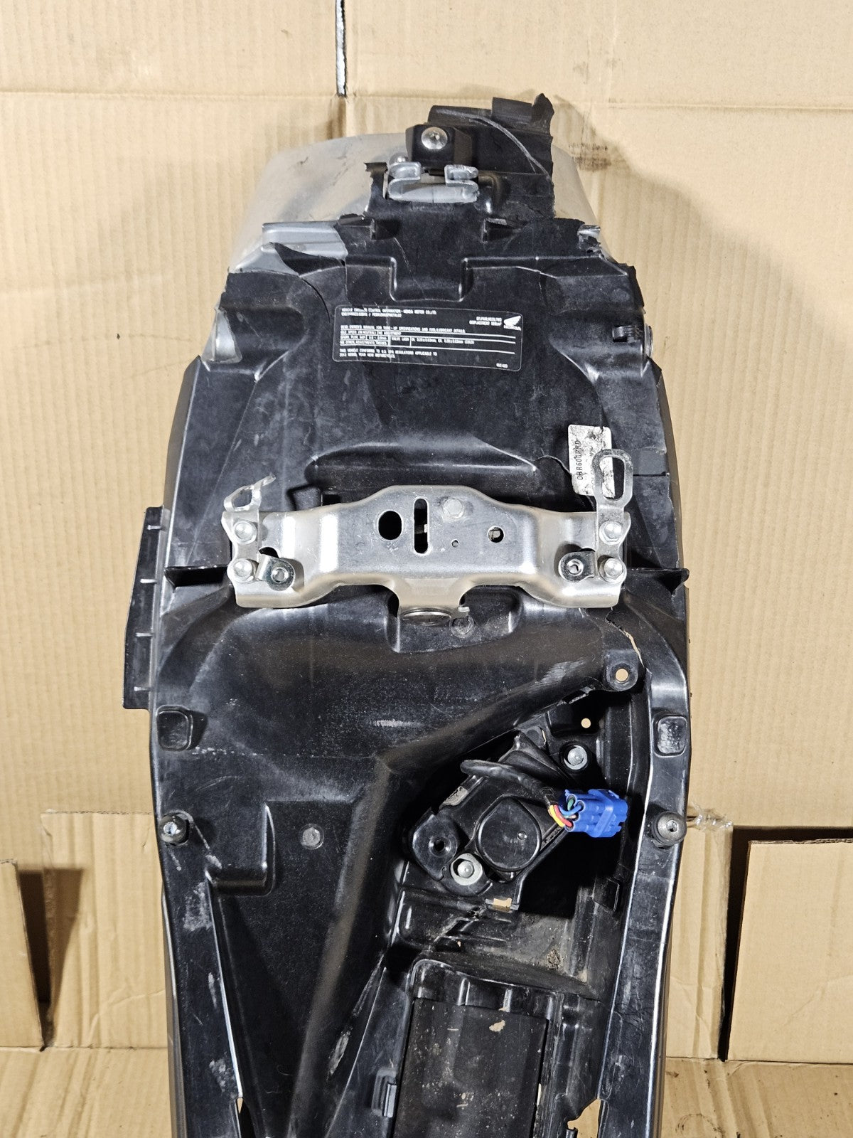 2013 Honda CBR600RR Subframe Complete with Plastic undertray OEM Genuine Rear4