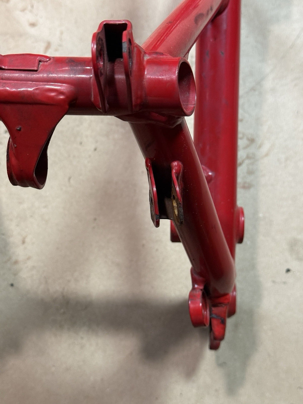 2011-2013 Ducati Superbike 848 EVO SE Main Frame Chassis Rebuilt Ttle DAMAGED
