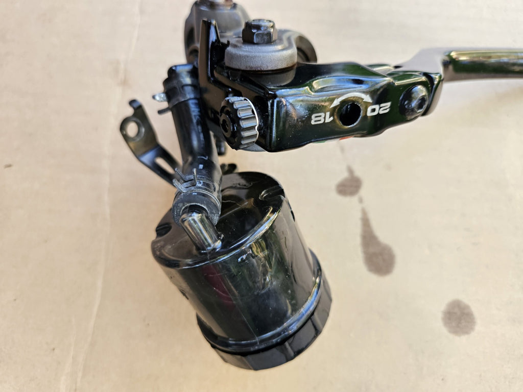 BREMBO 17 RCS FRONT BRAKE MASTER CYLINDER AND BREMBO LEVER GENUINE7