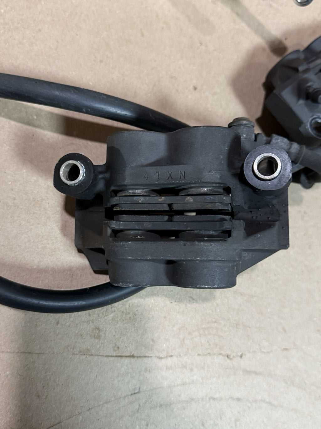 08-16 Yamaha YZF-R6 OEM Front Brake Calipers & Brembo Master Cylinder 2008-2016