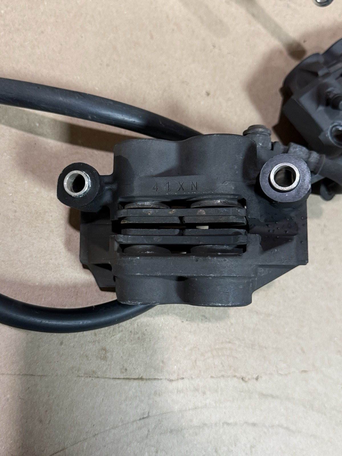 08-16 Yamaha YZF-R6 OEM Front Brake Calipers & Brembo Master Cylinder 2008-2016