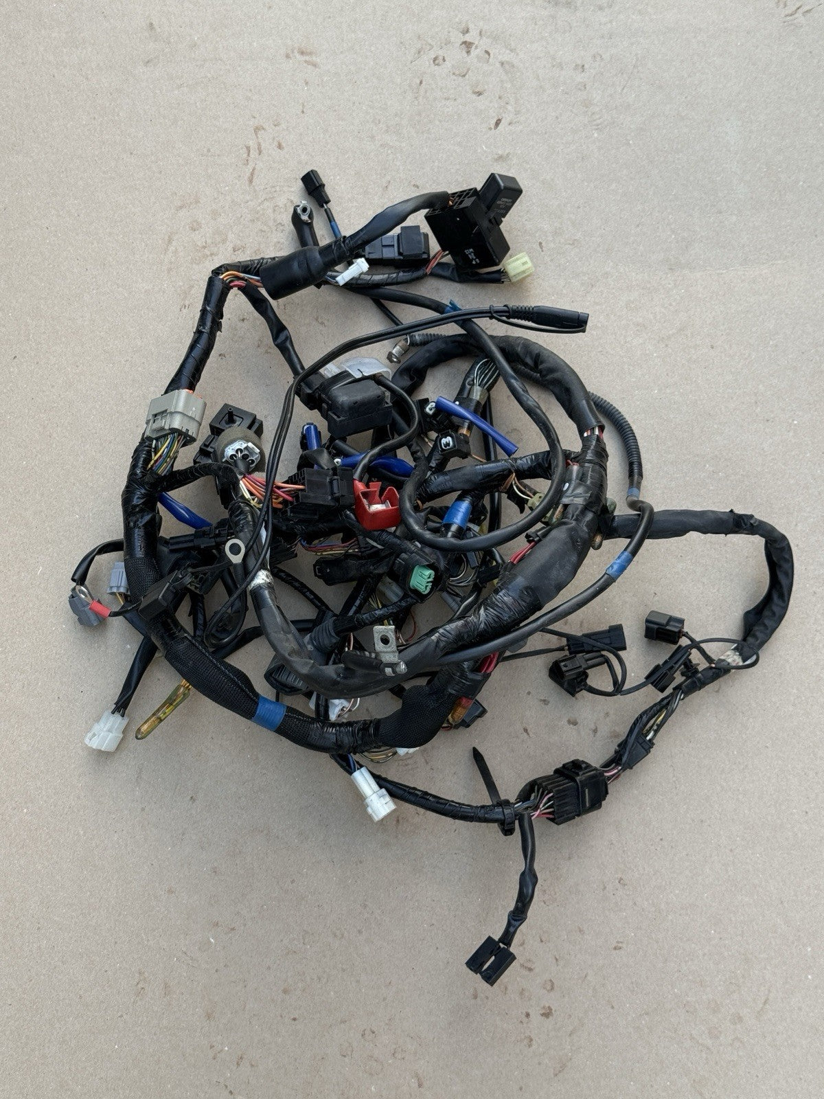 09-16 2012 SUZUKI GSXR 1000 OEM MAIN ENGINE WIRING HARNESS MOTOR WIRE LOOM