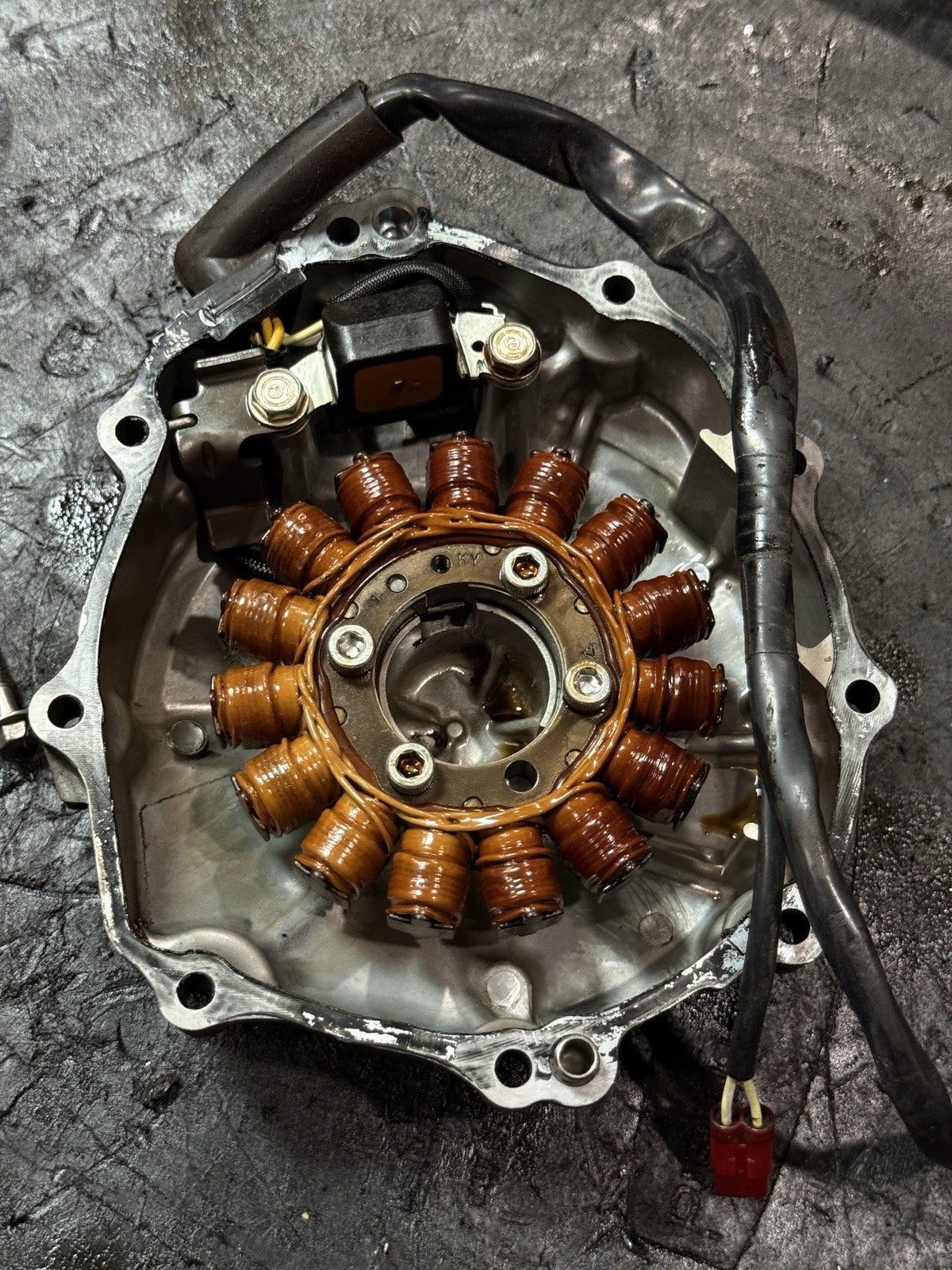 2008-2011 Honda CBR1000RR OEM Stator Generator Alternator Magneto Tested Cover13