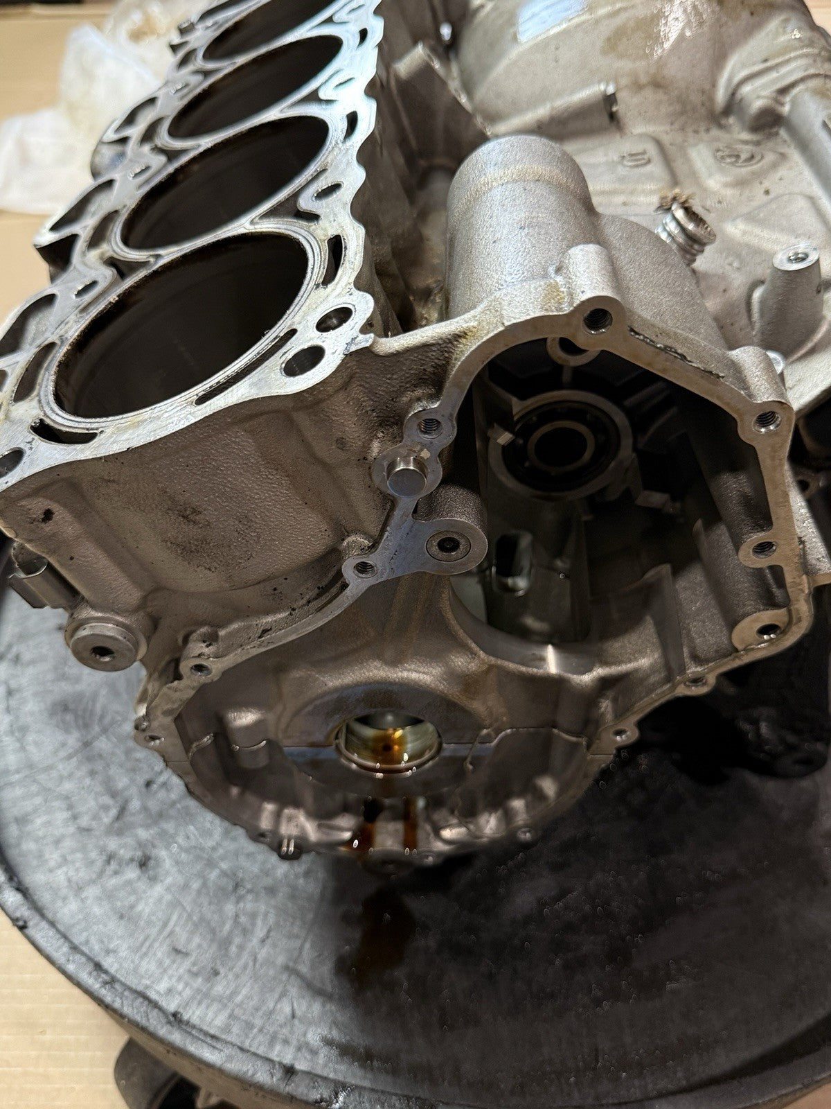 2009-2018 BMW S1000RR K46 OEM Engine Crankcase Block Motor Housing 1100856153410