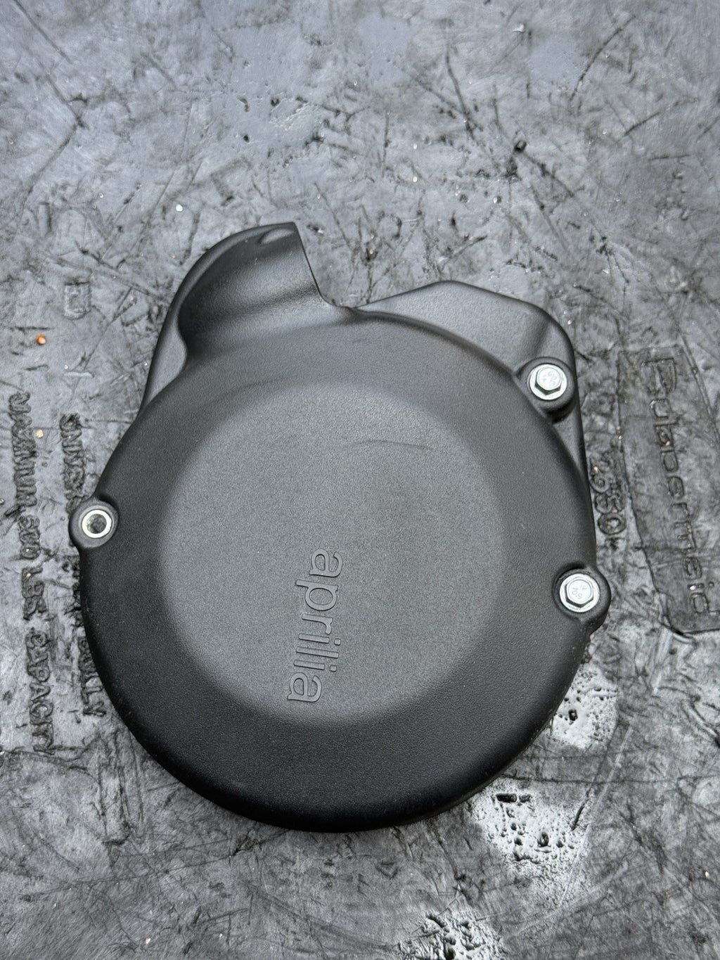 2021-2024 Aprilia RSV4 1100 Factory OEM Left Flywheel Soundproof Cover 1A0074151