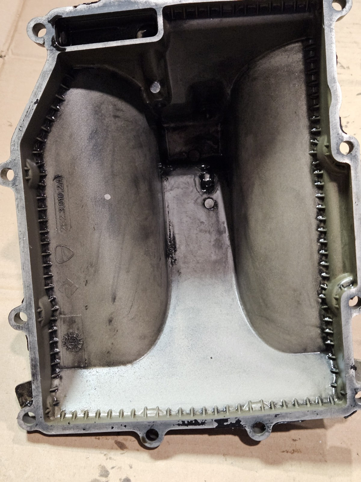 Ducati Panigale 1199 1299 OEM Oil Pan Sump 25220071B Genuine