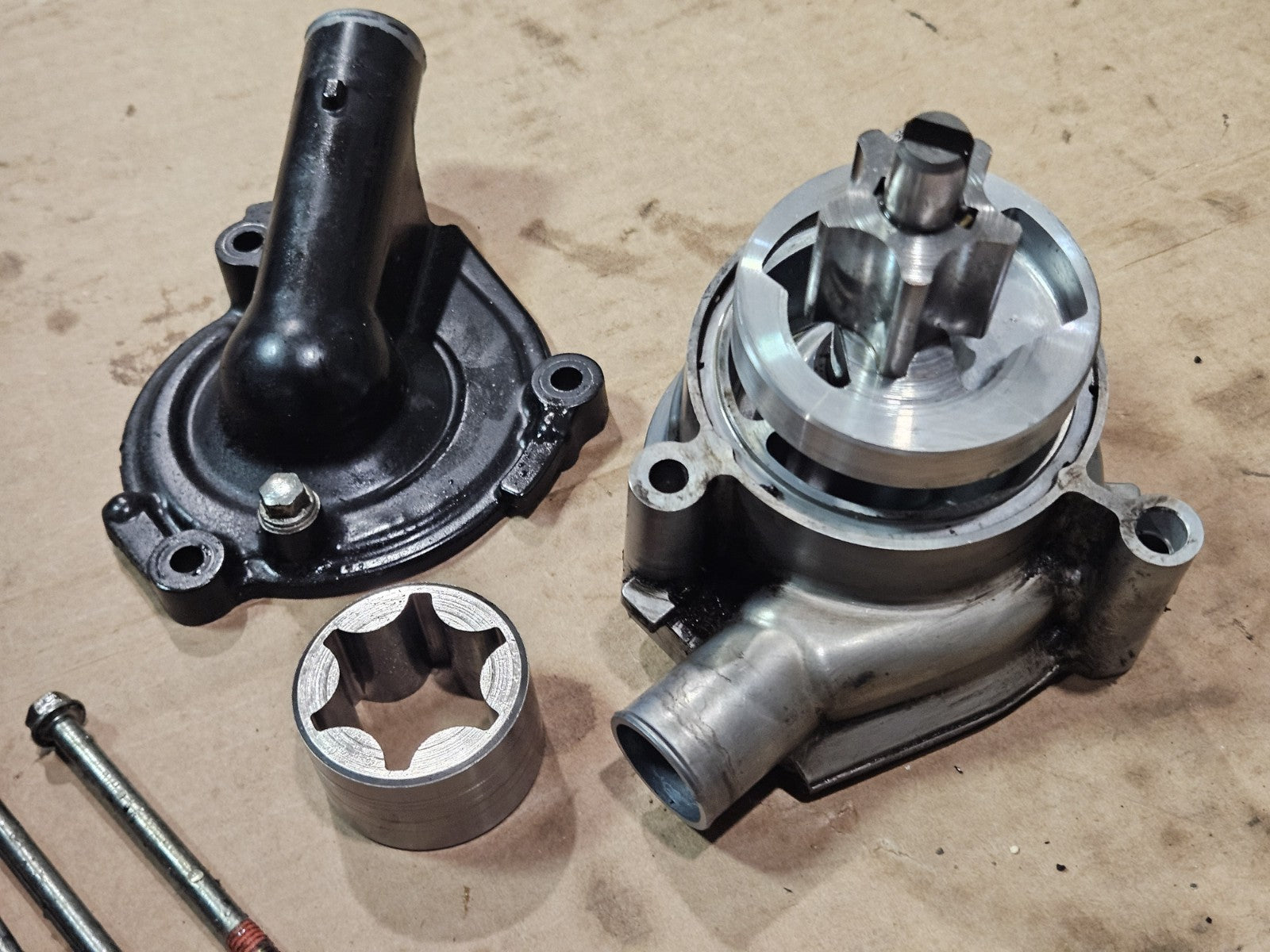 13-18 2015 Kawasaki Ninja ZX6R Engineoem Water Oil Pump Used Genuine OEM Working