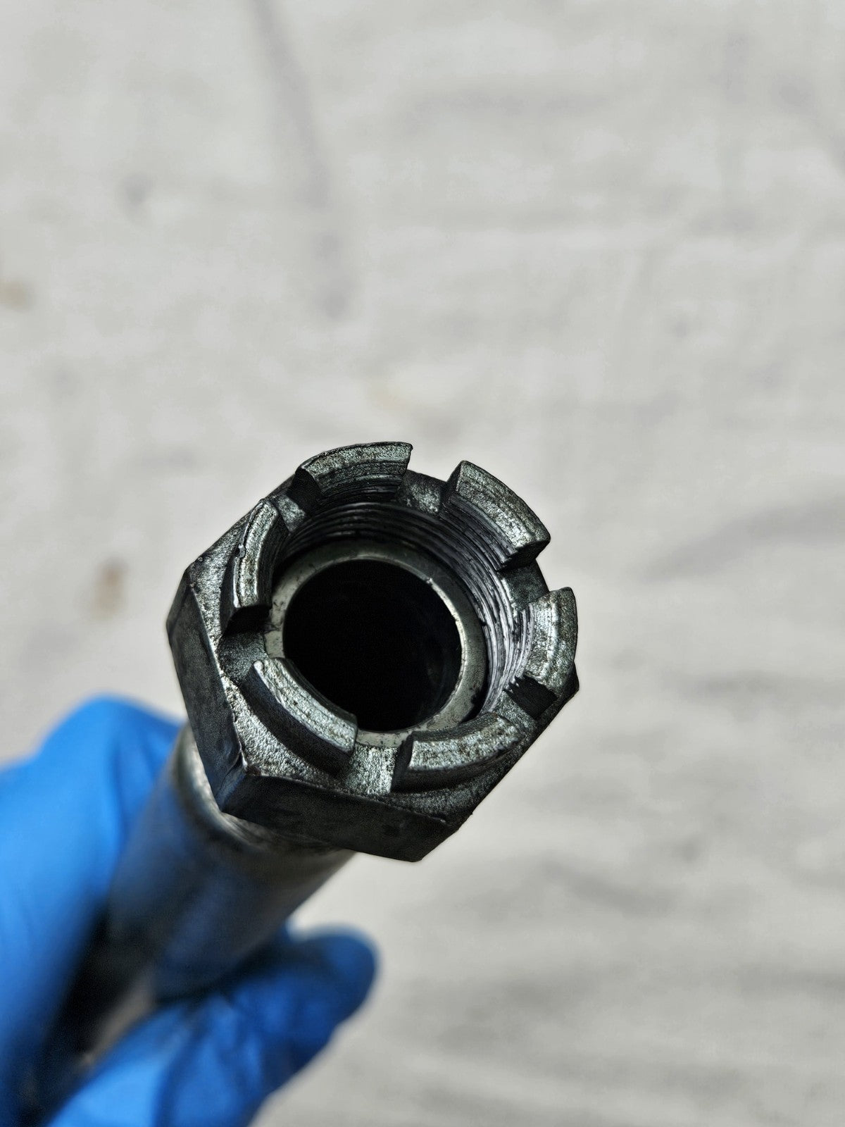 2016-2020 Kawasaki Ninja ZX10R Rear Axle Rod Shaft Nut Bolt OEM Hardware1