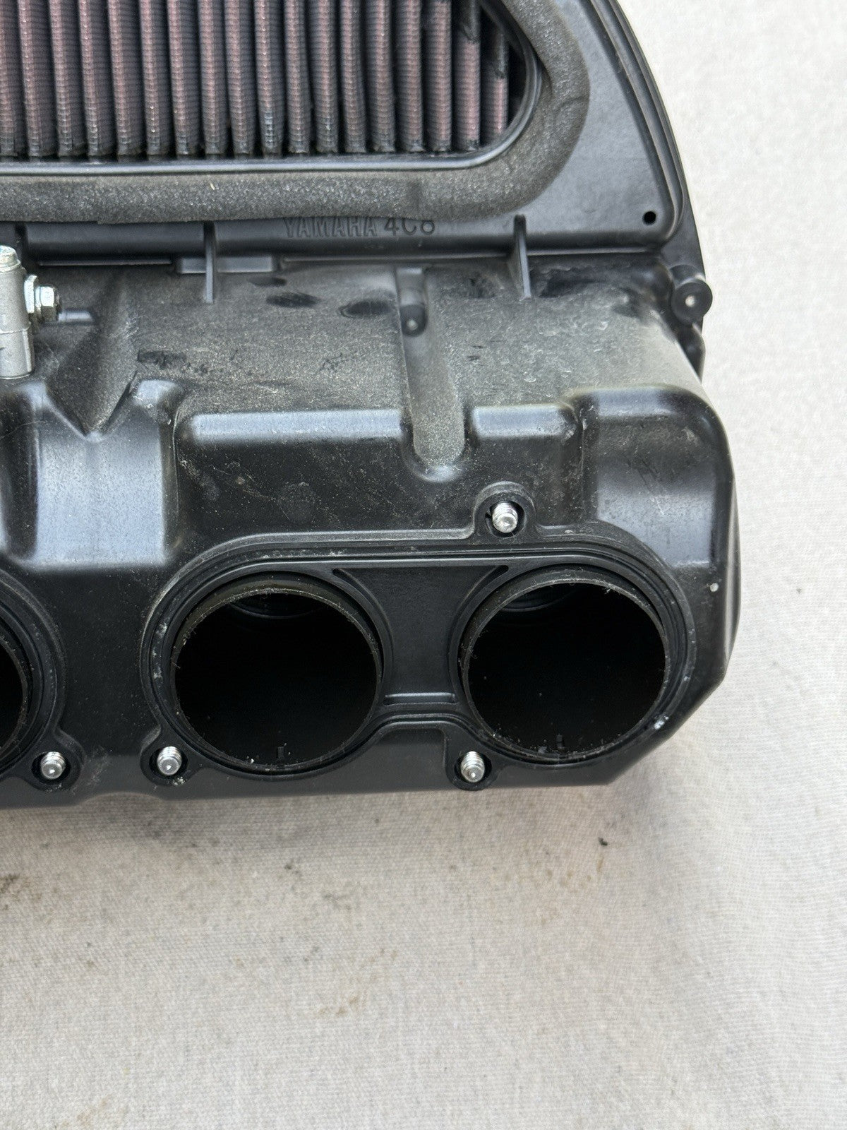 2007-2008 Yamaha YZF-R1 R1 OEM Airbox Air Filter Box 4C8-14411-00 4C8-14421-0012