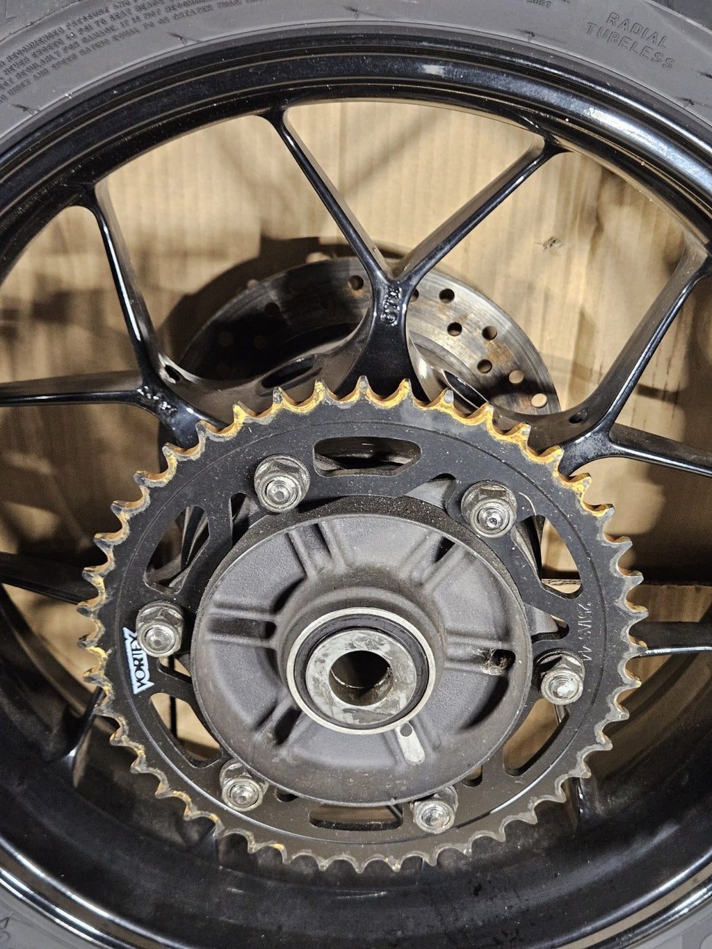 2013 Honda CBR600RR Front and Rear Rim Set OEM 2013 2020 Genuine Wheels Rims12