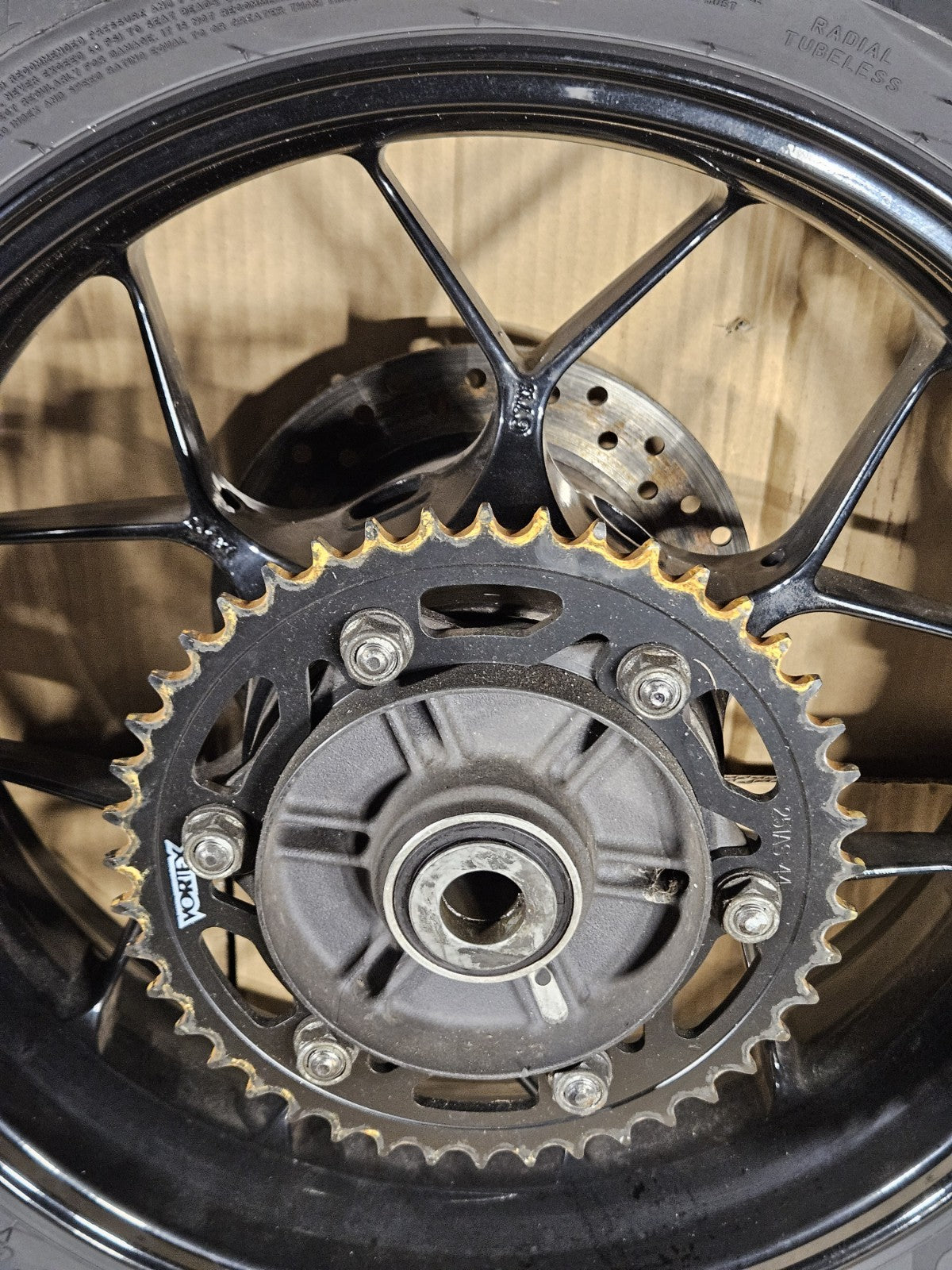 2013 Honda CBR600RR Front and Rear Rim Set OEM 2013 2020 Genuine Wheels Rims12