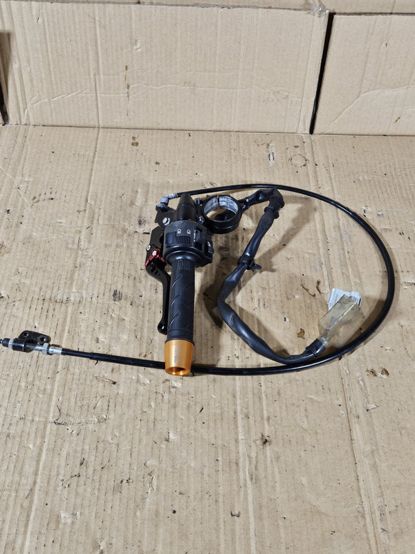 2013 Honda CBR600RR Aftermarket Clutch Side Clip-On Lever Headlight Switch