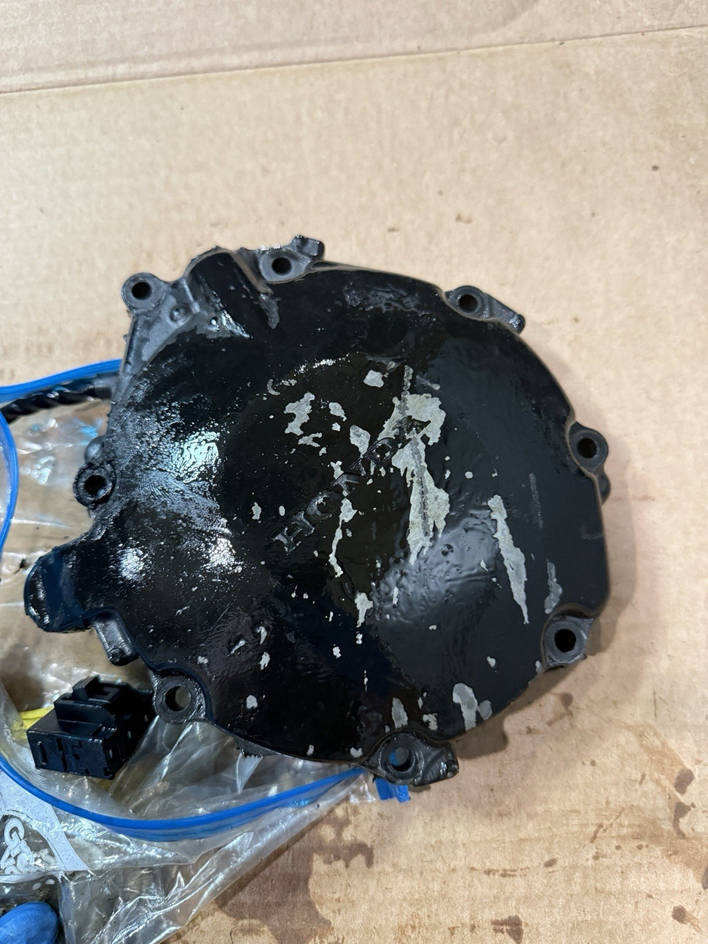 **06-07 Honda CBR1000RR OEM Stator Cover Engine Case Side Housing**