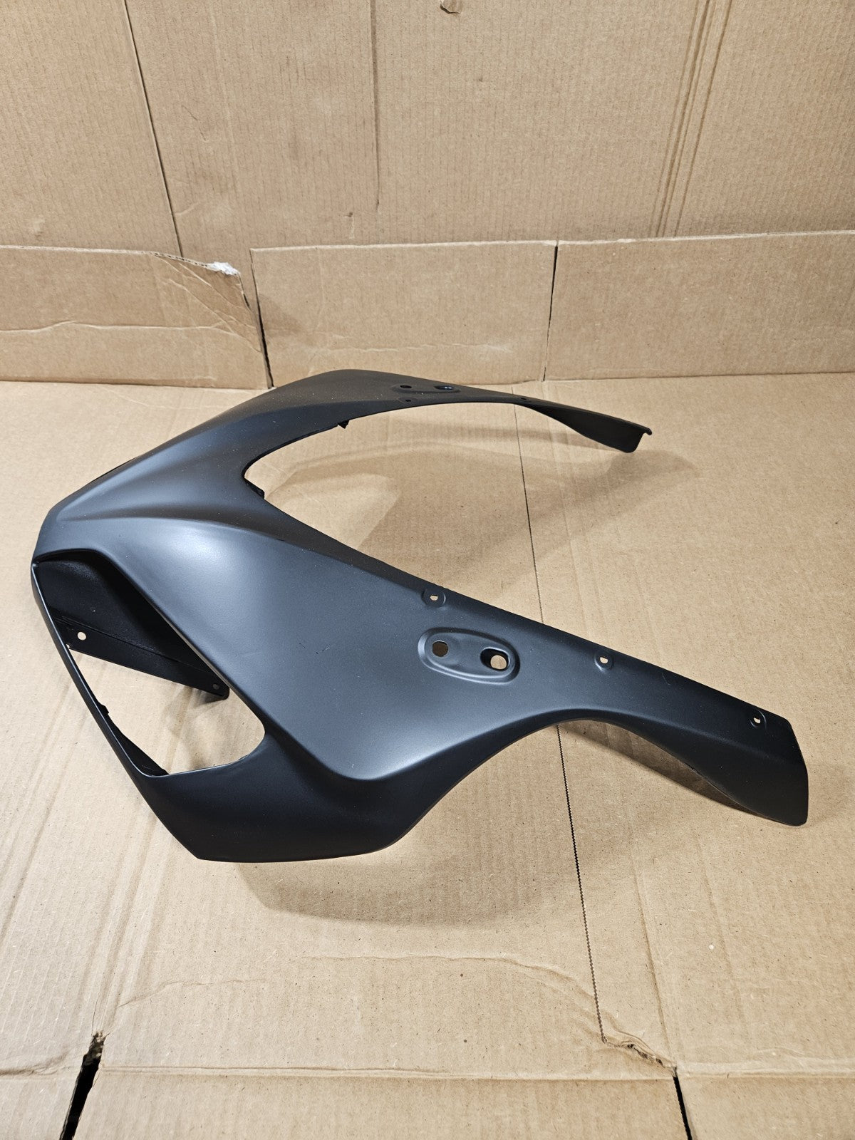2006 2007 CBR1000RR CBR 1000 RR ABS Black Upper Front Cowl Nose Fairing9