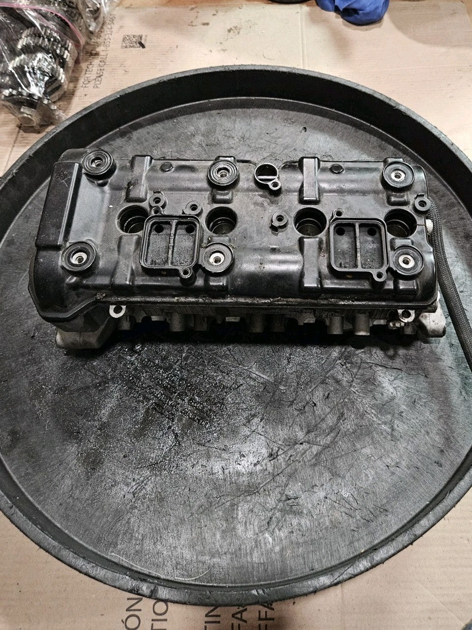 2017 17-25 SUZUKI GSXR 1000 COMPLETE ENGINE MOTOR OEM TOP END CYLINDER HEAD CAMS1