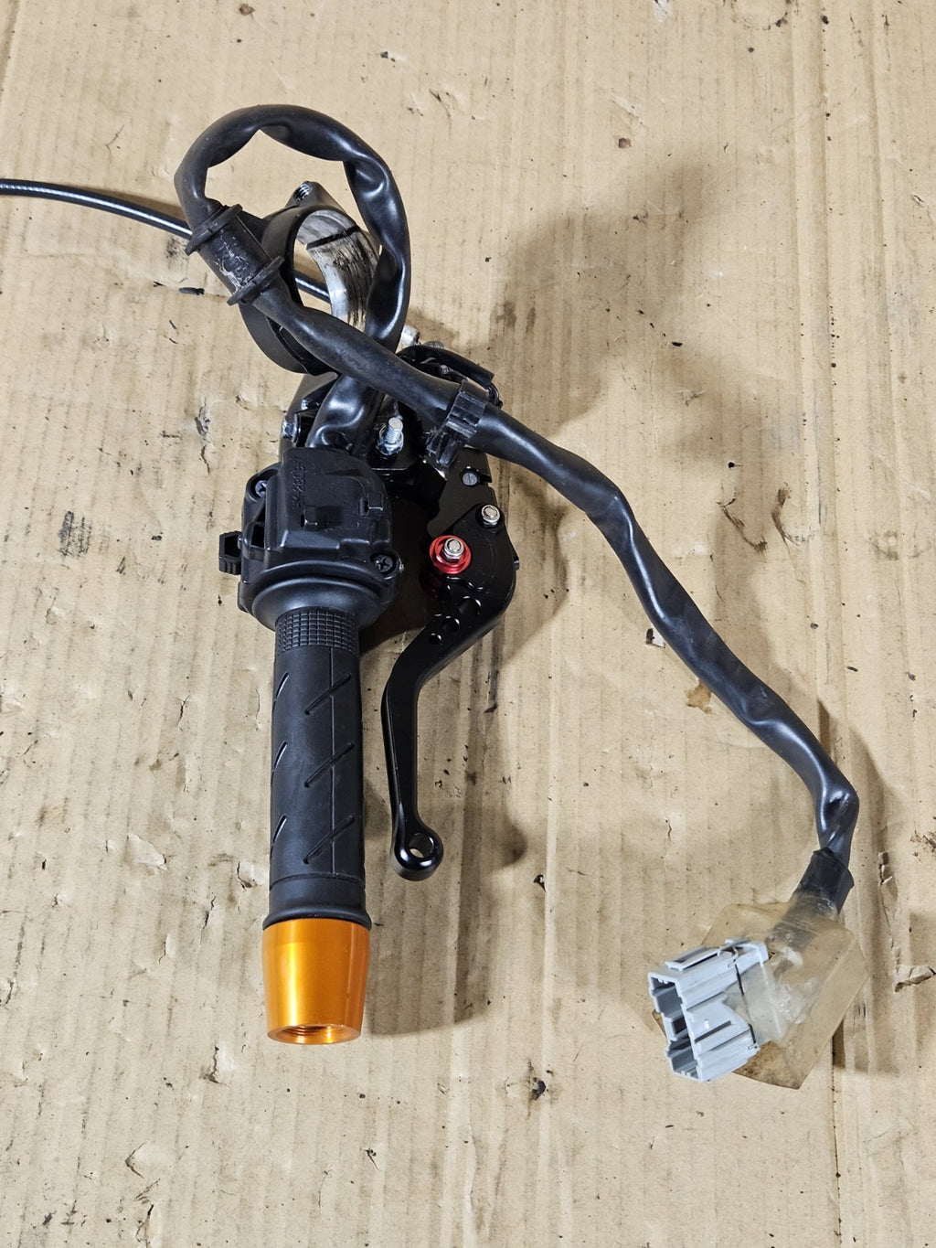 2013 Honda CBR600RR Aftermarket Complete Clutch Side Clip on Lever Headlight8