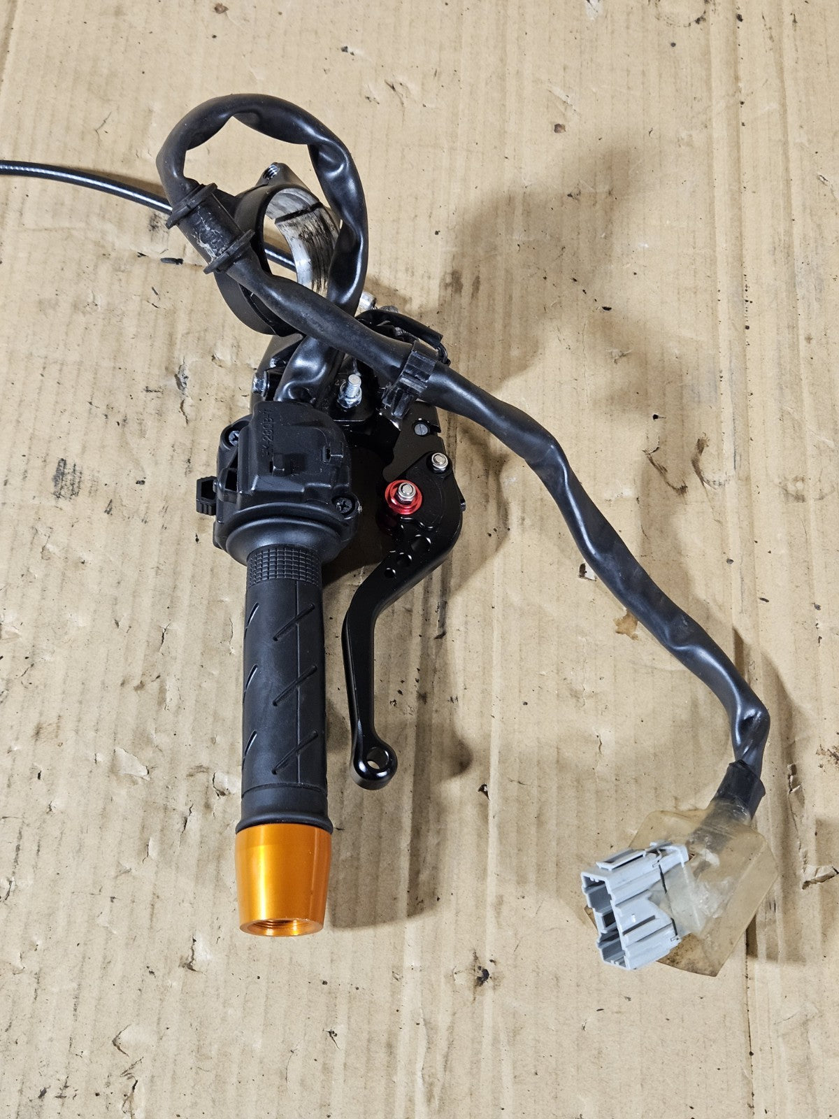 2013 Honda CBR600RR Aftermarket Complete Clutch Side Clip on Lever Headlight8