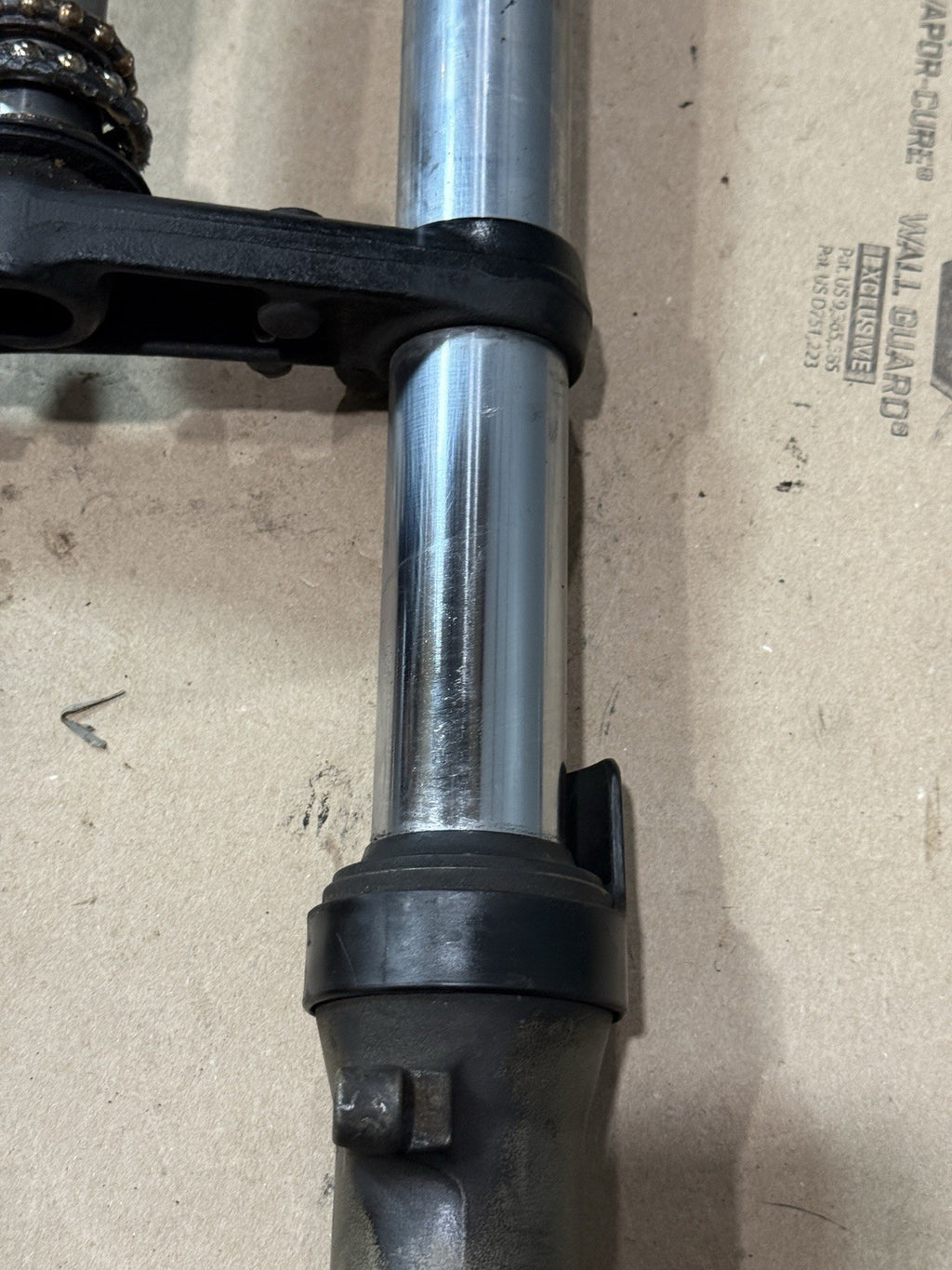 2002 Honda CBR 600 F4i CBRf4i F4 Left &  Right Forks with Triple Tree