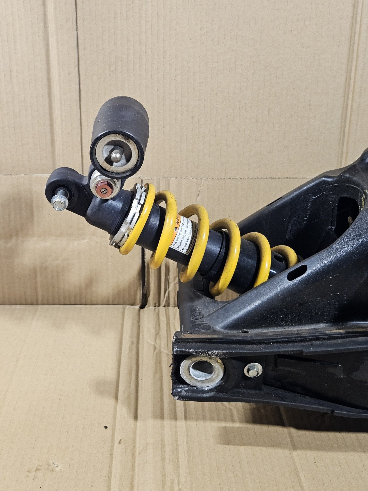 2006 2007 Suzuki GSXR600 Swingarm with Rear Shock and Linkage Set OEM 1