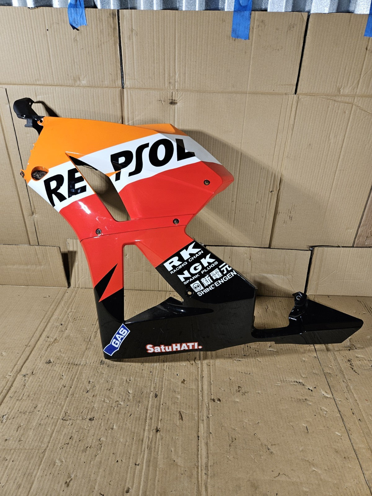 2013 Honda CBR600RR CBR 600RR Aftermarket Repsol Left Side Fairing Panel Cowl1