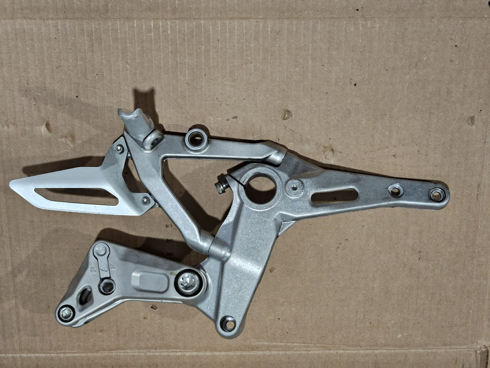 12-19 Ducati 899 959 1199 1299 Oem Left Rearset Shifter Footrest Peg Mount 
