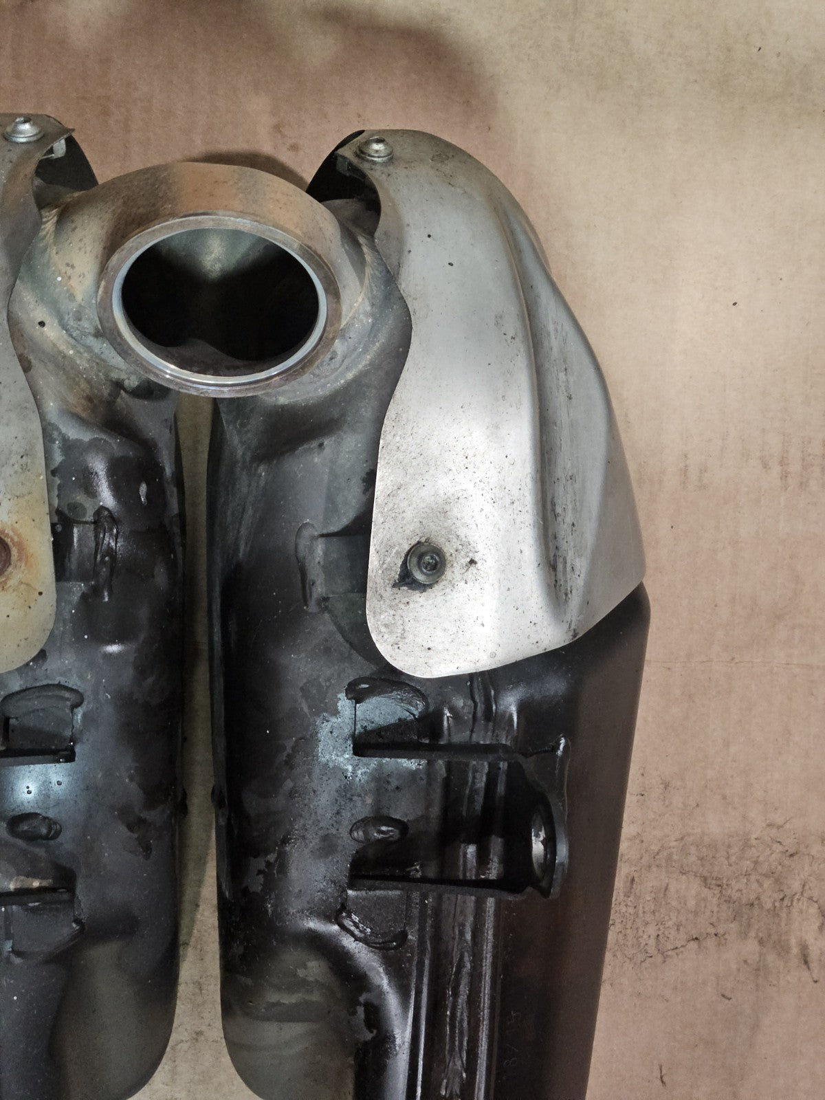 15-17 Exhaust Muffler Pipe Collector Silencer Ducati Panigale 1299 959 OEM Can