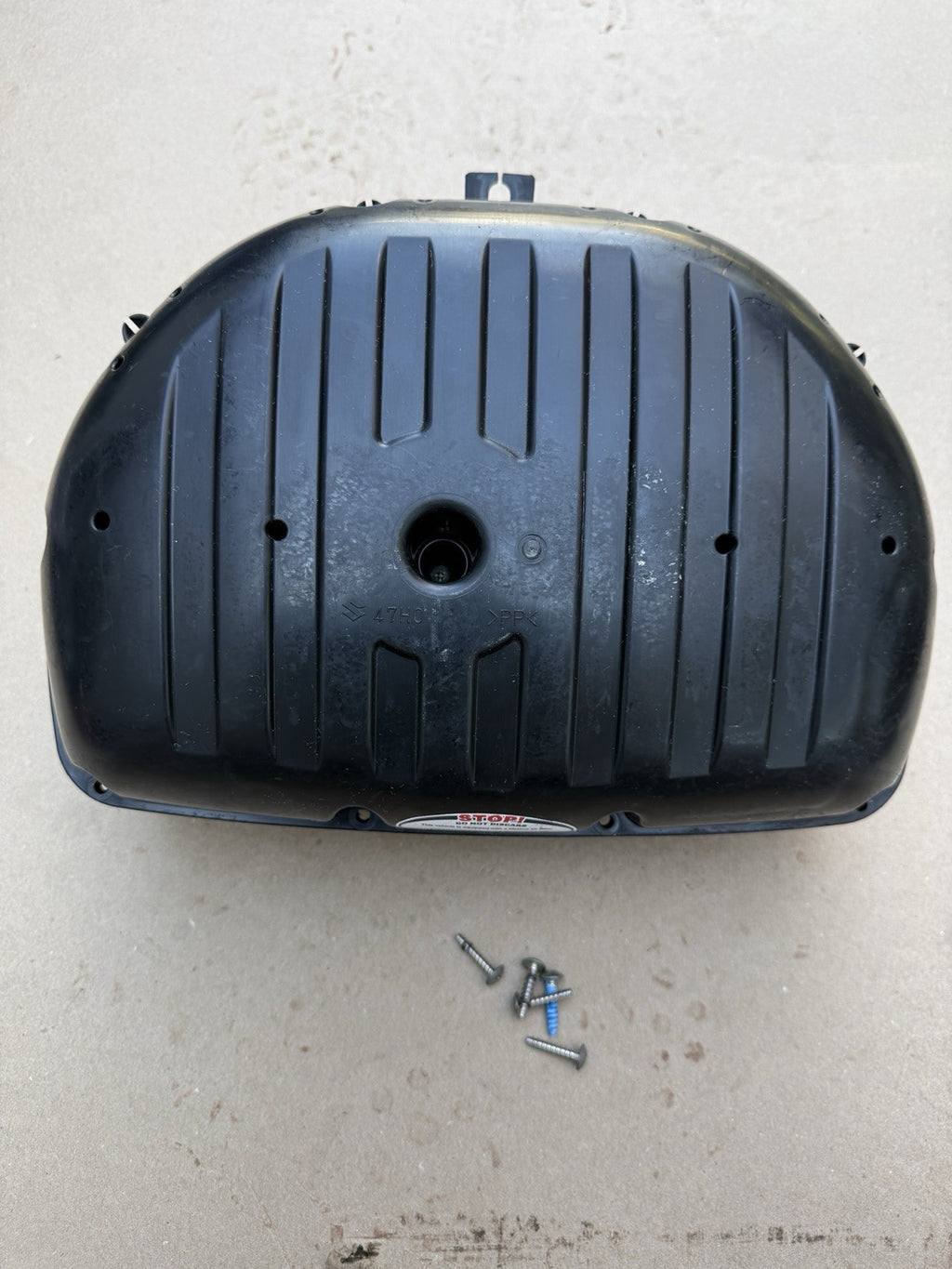 09-16 Suzuki GSXR1000 OEM Airbox Air Intake Filter Box Assembly Damaged