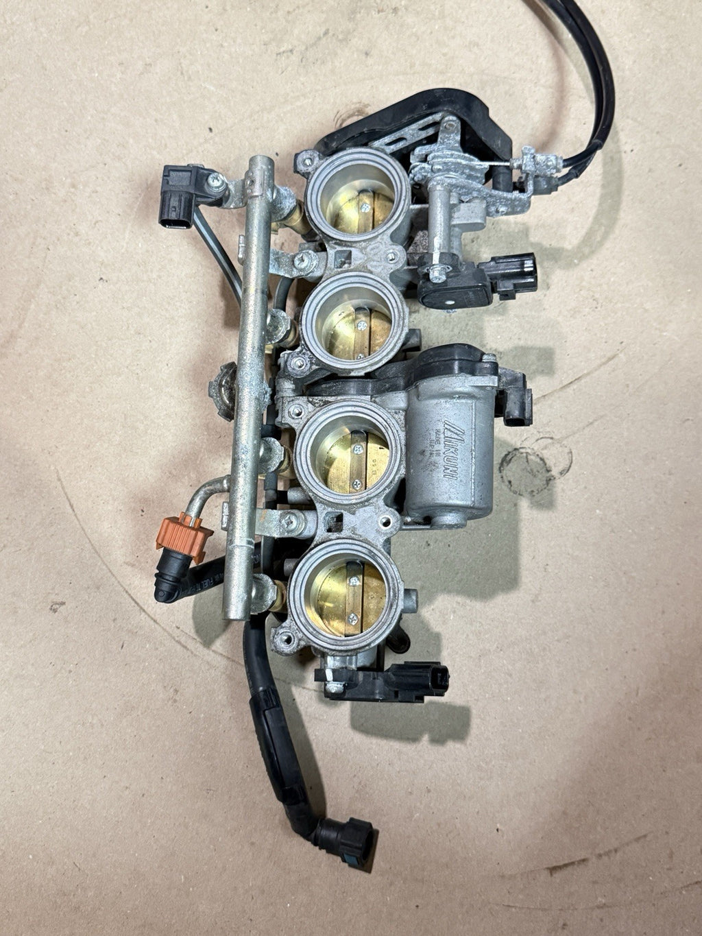 08-16 2009 Yamaha YZF R6 OEM Throttle Body Bodies Fuel Injectors Assembly Set