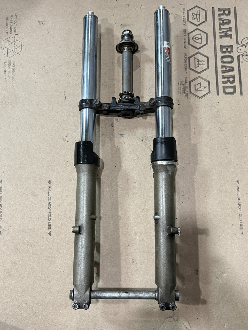 2002 Honda CBR 600 F4i CBRf4i F4 Left &  Right Forks with Triple Tree