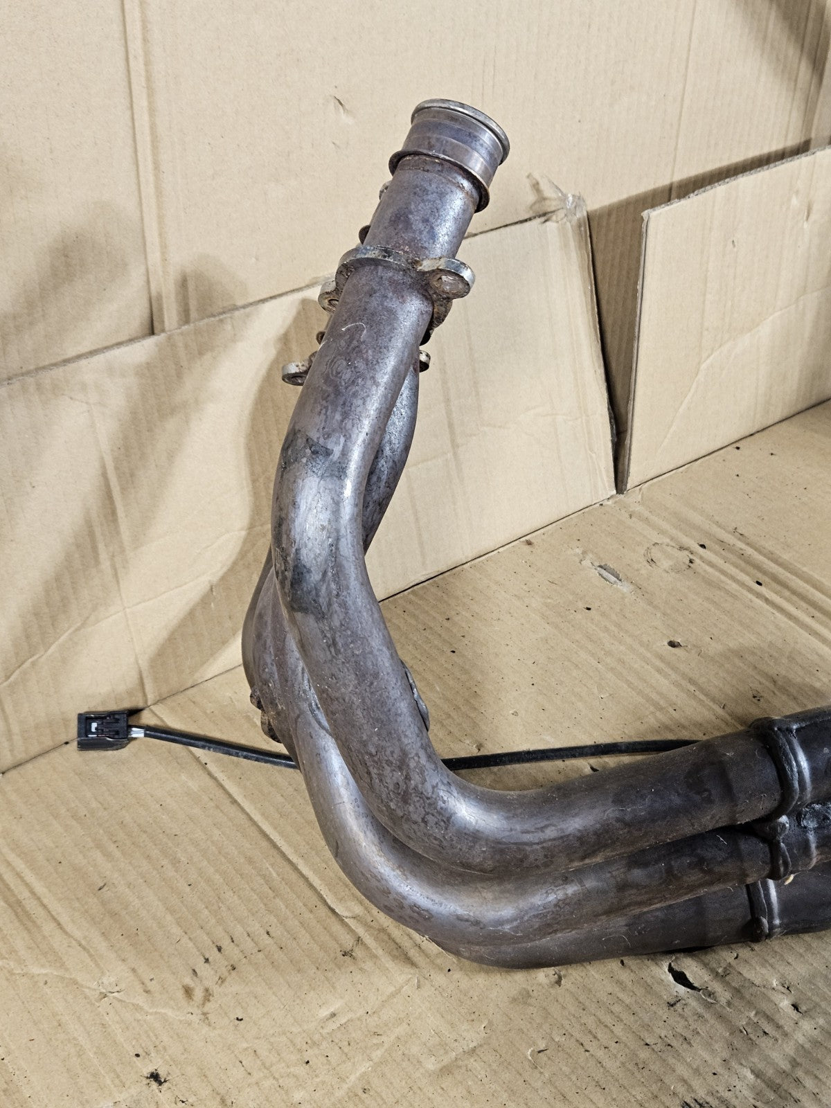2013 Honda CBR600RR Exhaust Headers and Muffler with Headers OEM 18305-MJC-3057