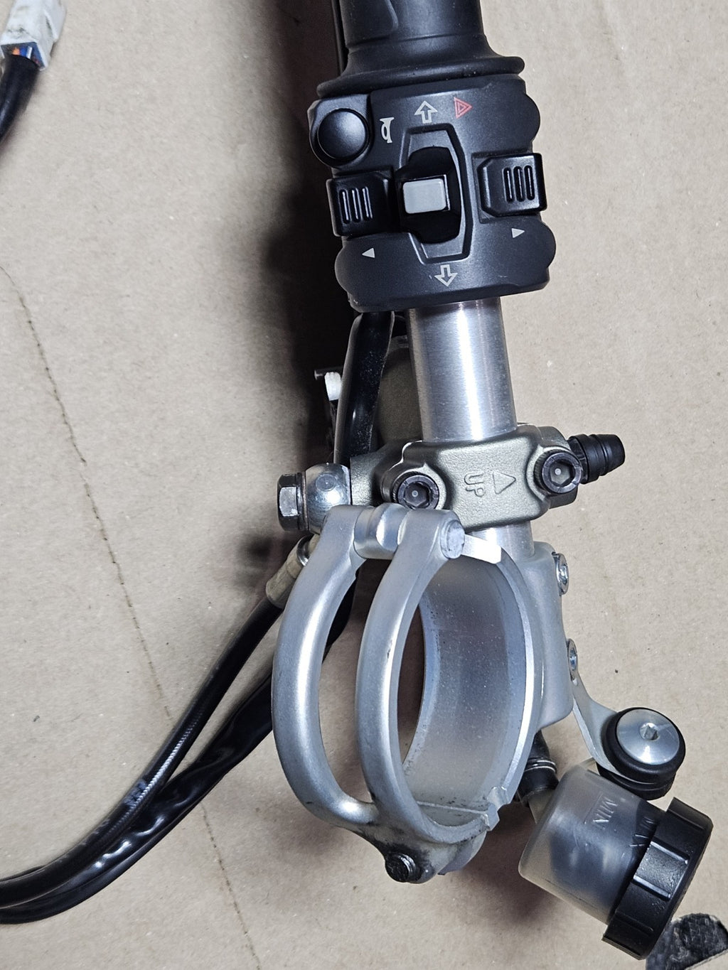 15-17 Ducati Panigale 1299 Brembo Left Clutch Master Cylinder Clip on Lever Disc