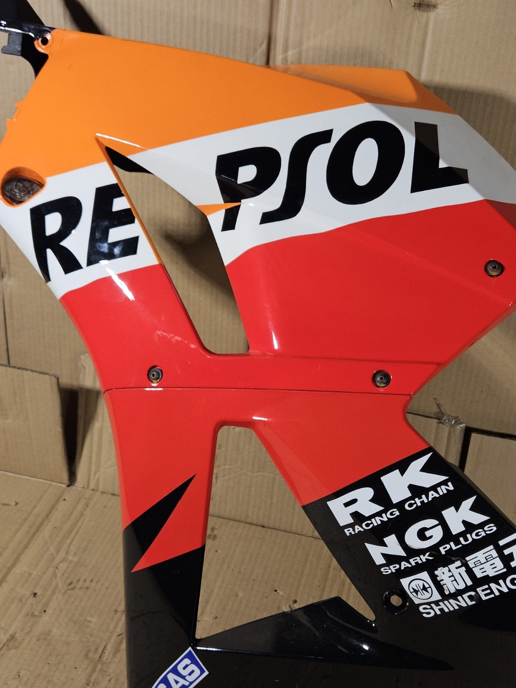 2013 Honda CBR600RR CBR 600RR Aftermarket Repsol Left Side Fairing Panel Cowl20