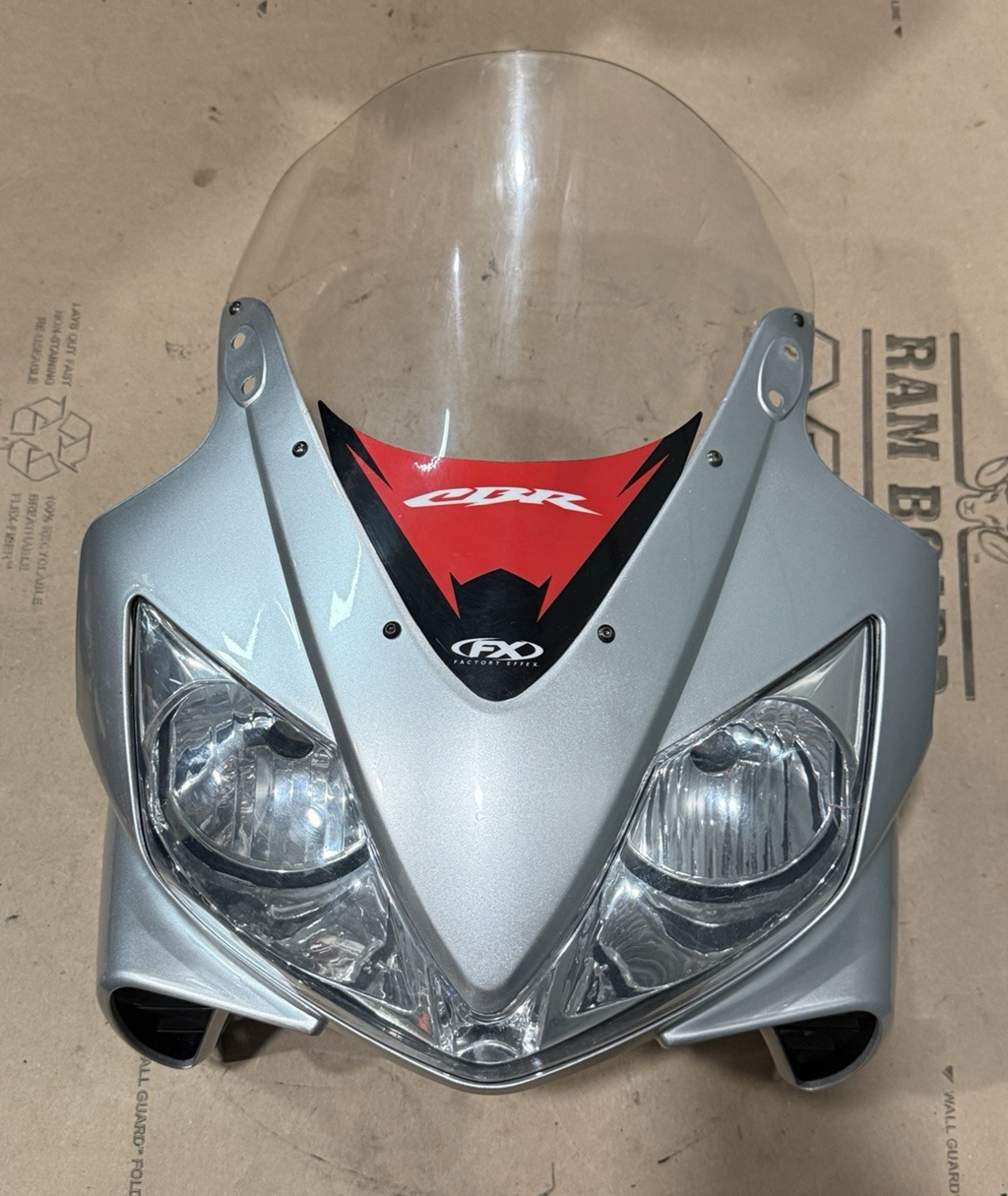 2001-2003 Honda CBR600F4i Front Upper Nose Fairing Headlight Cowl