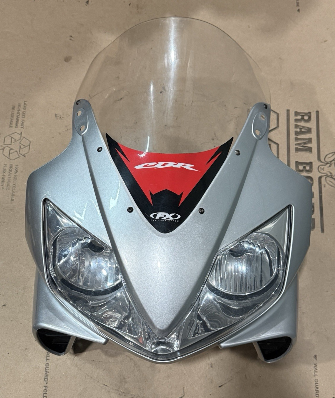 2001-2003 Honda CBR600F4i Front Upper Nose Fairing Headlight Cowl