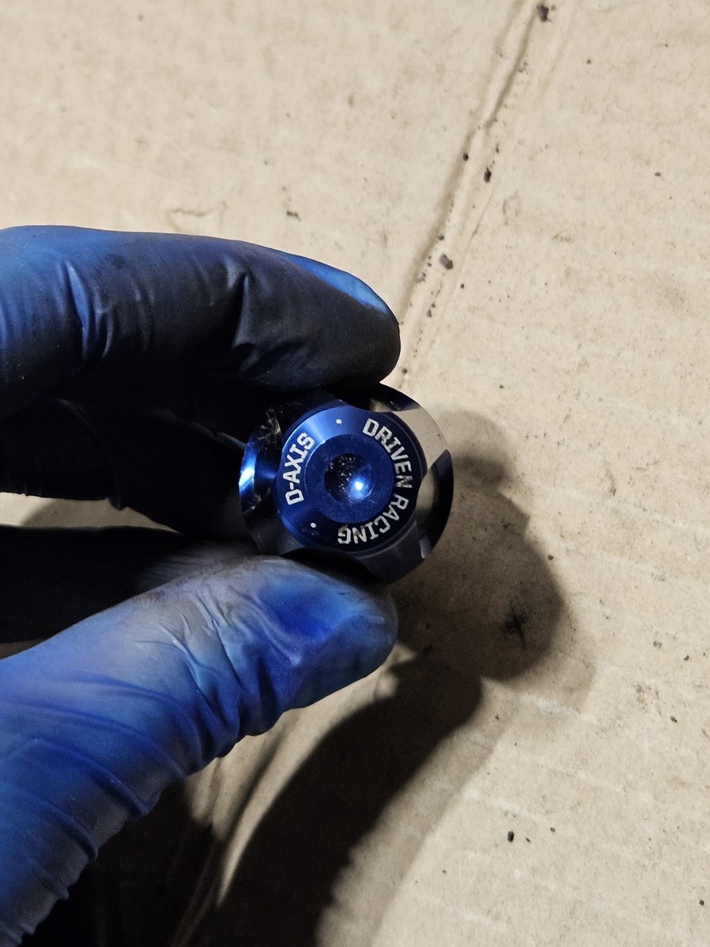 Driven Racing Blue Bar Ends Handlebar Weights DBEW Universal Motorcycle GSXR6003