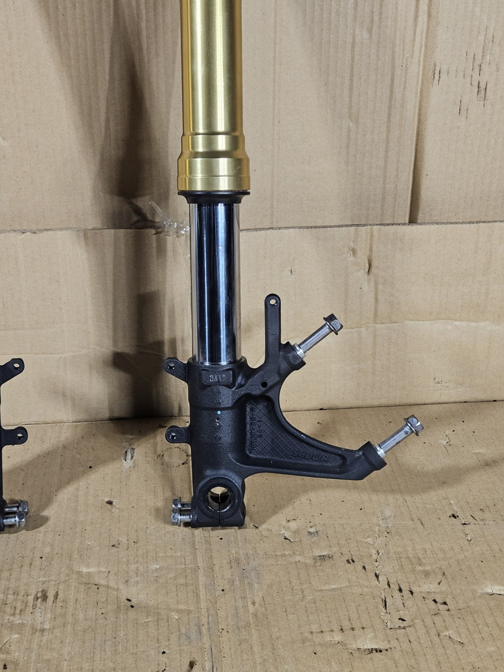 2013 Honda CBR600RR Front Forks Straight Gold Pair OEM 51410-MJC-A11 2013-20203