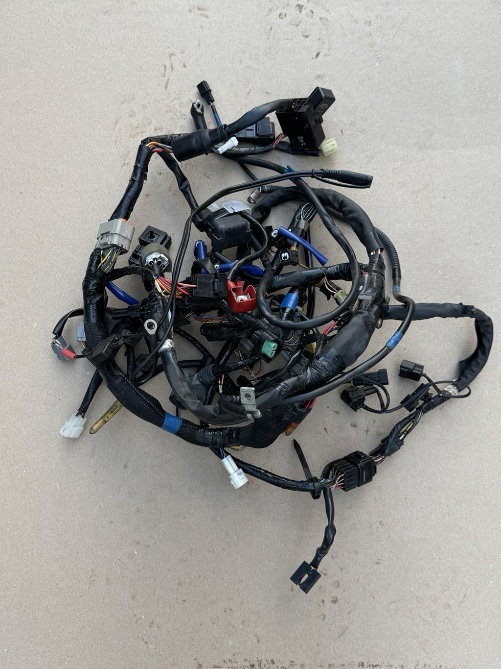 09-16 2012 SUZUKI GSXR 1000 OEM MAIN ENGINE WIRING HARNESS MOTOR WIRE LOOM