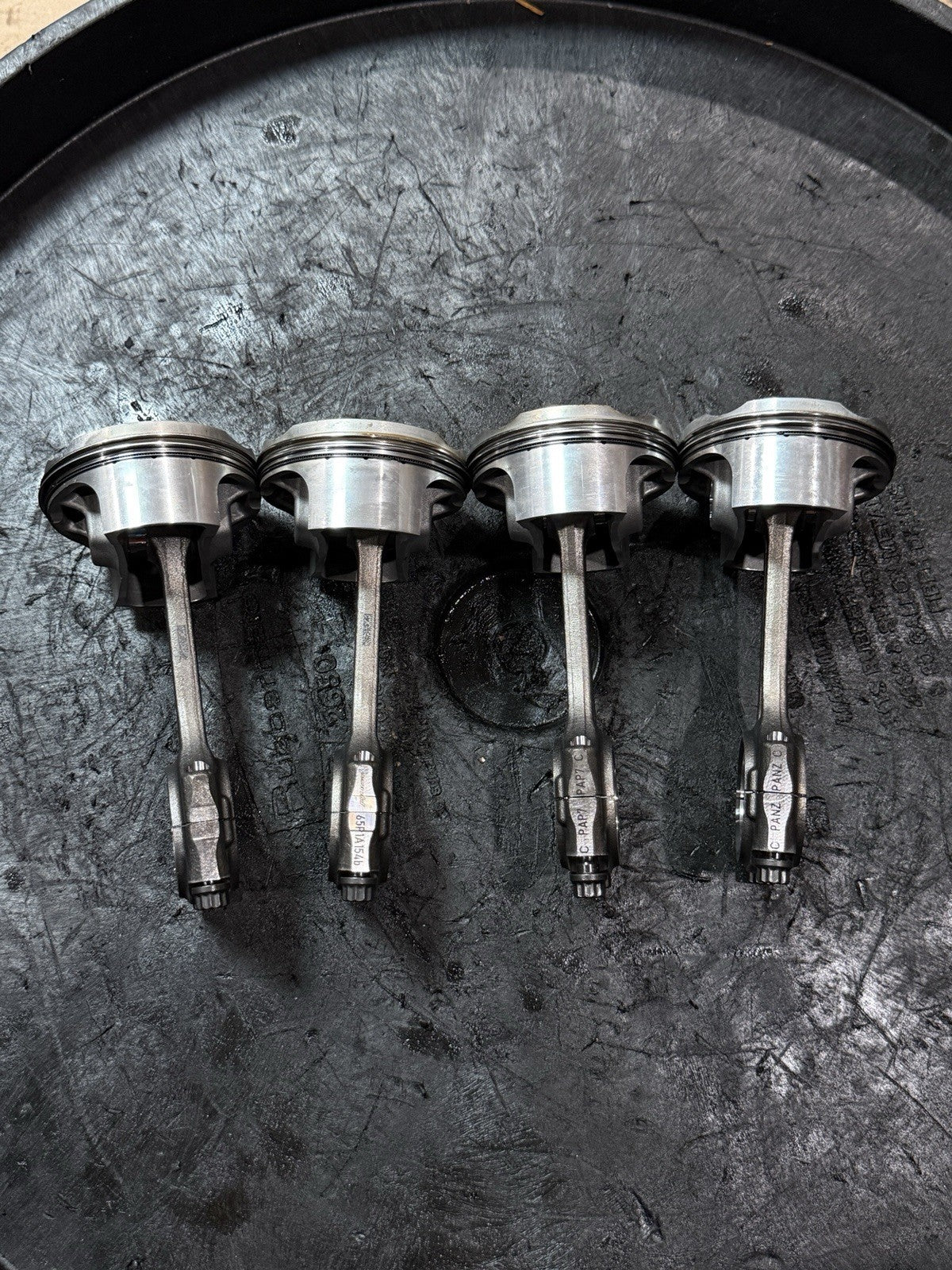 2015 2016 APRILIA RSV4 ENGINE PISTONS MOTOR CONNECTING RODS Piston rings1