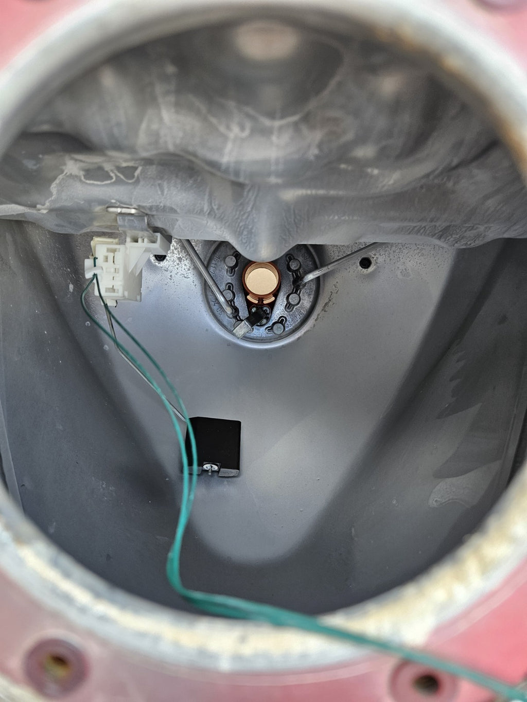 09-19 2015 BMW S1000RR OEM Gas Tank Fuel Cell Petrol Reservoir Red Factory Tank