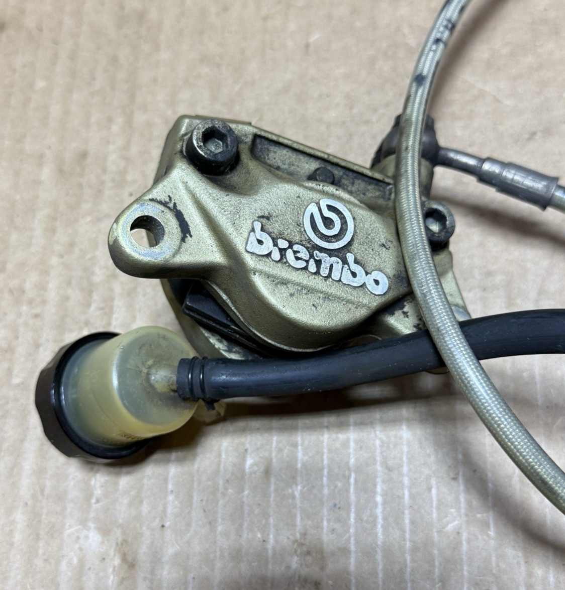 94-04 Ducati 748 916 996 998 Brembo Rear Brake Caliper Master Cylinder OEM Rotor