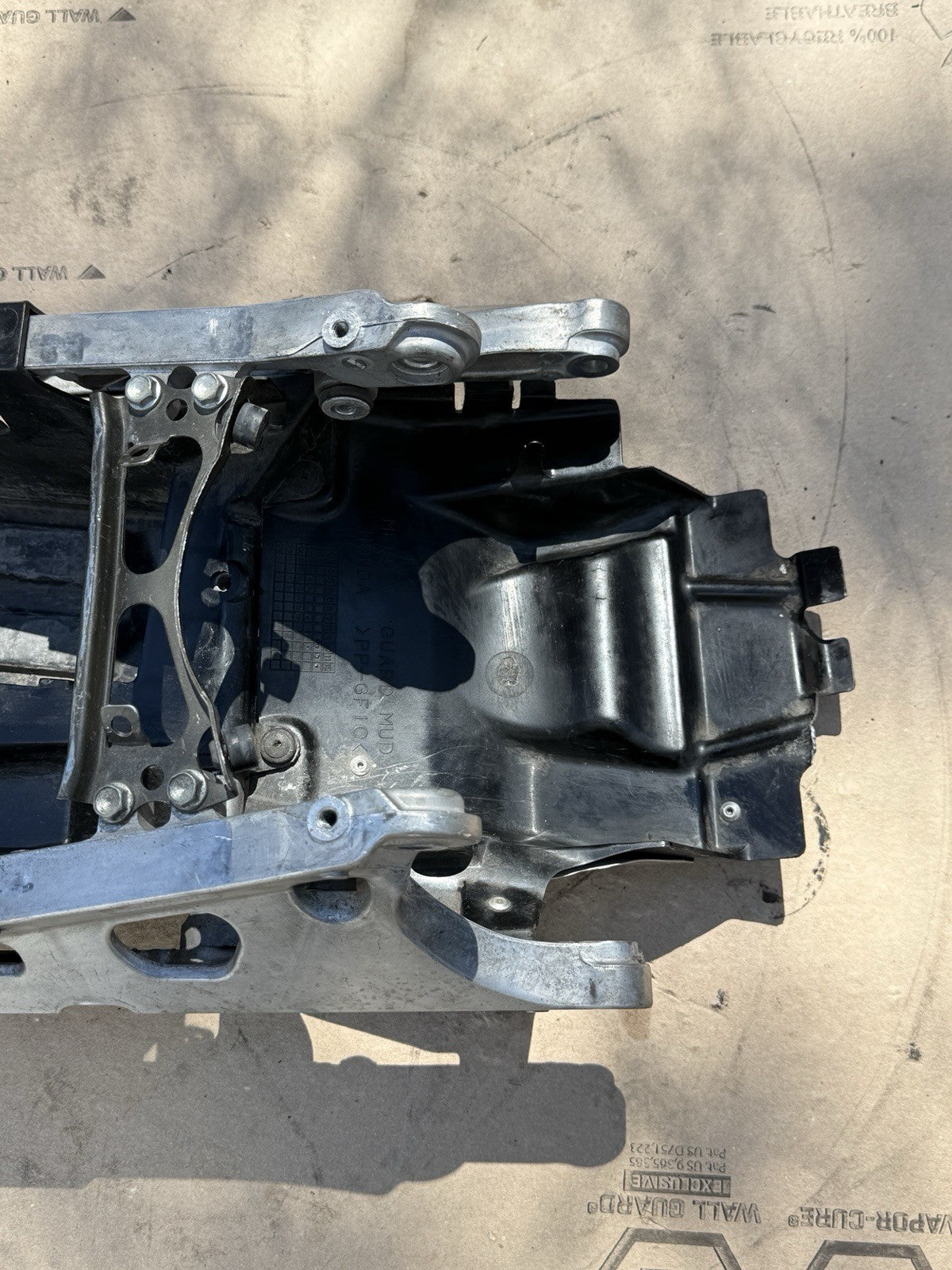 05-06 Honda CBR600RR OEM Rear Subframe Sub Frame Tail Section Aluminum Straight