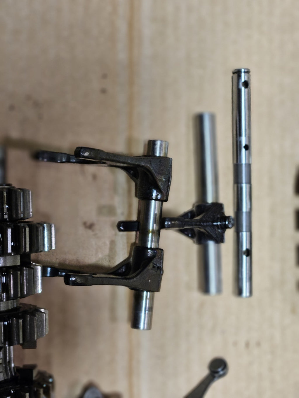 2015 15-18 Ducati 1299 Panigale Transmission Gearbox Gear Shaft Fork Drum OEM